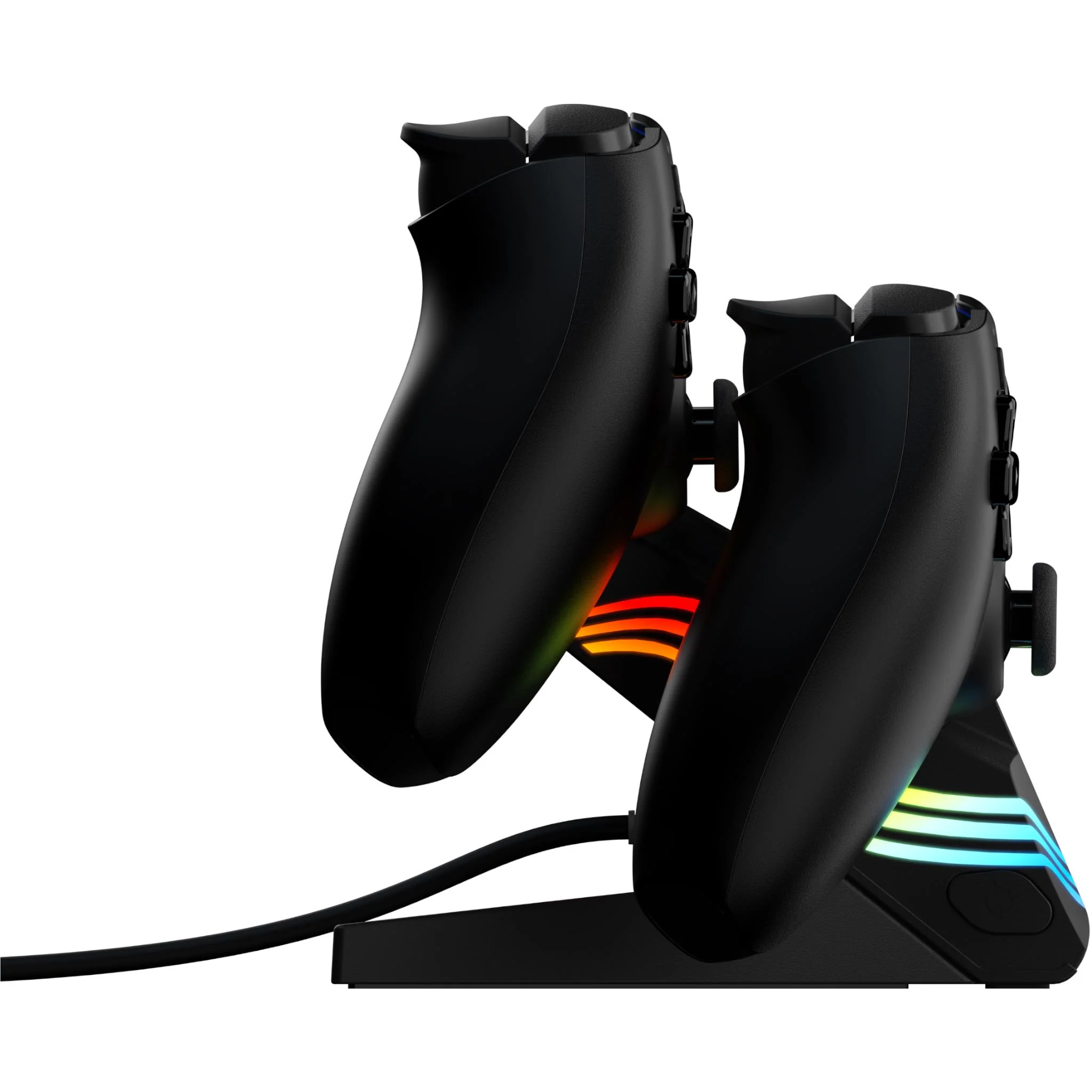 PDP Afterglow Wave Dual Charger for PlayStation 5 (Black) - Image 7
