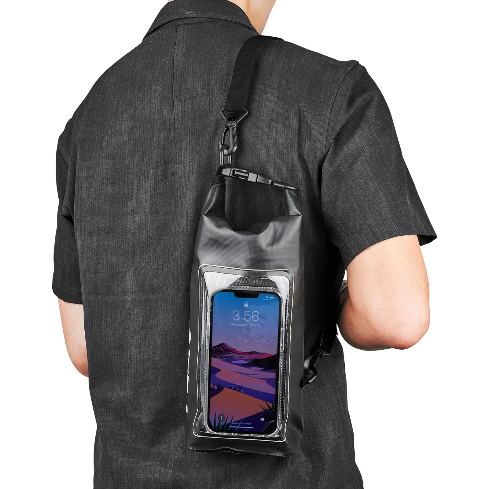 Pelican Marine 2L Phone Dry Bag (Stealth Black) - Image 10