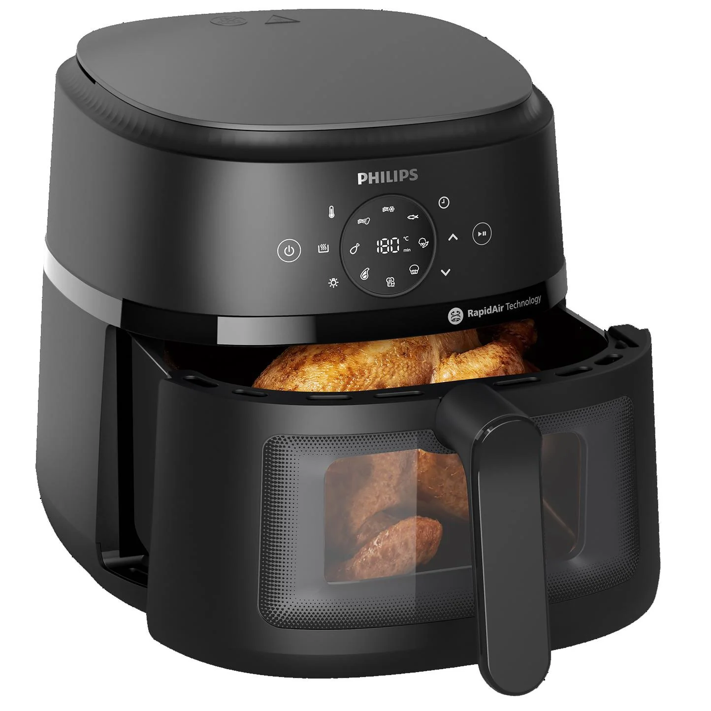 Philips 2000 Series 6.2L Air Fryer XL (Black) - Image 2
