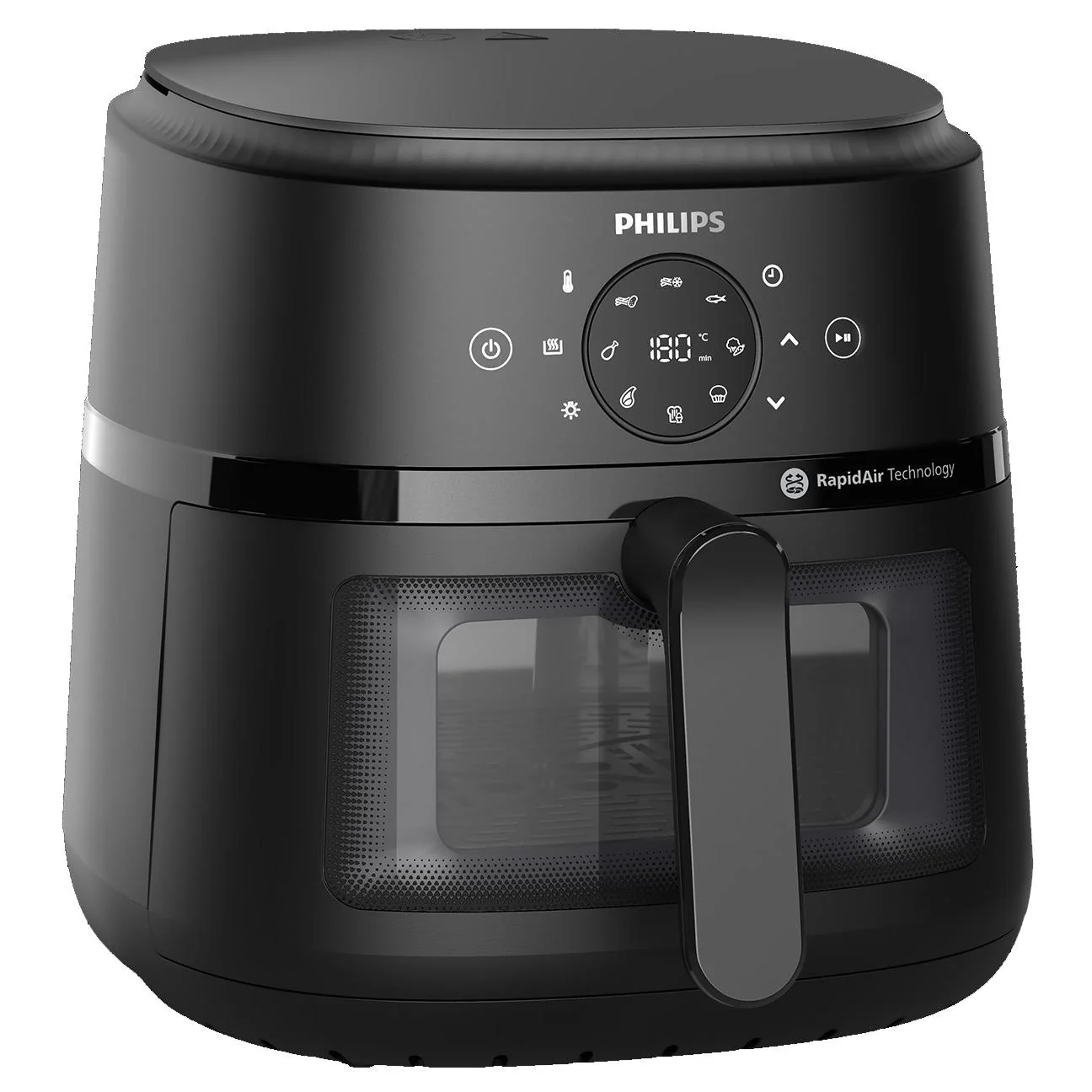 Philips 2000 Series 6.2L Air Fryer XL (Black) - Image 3