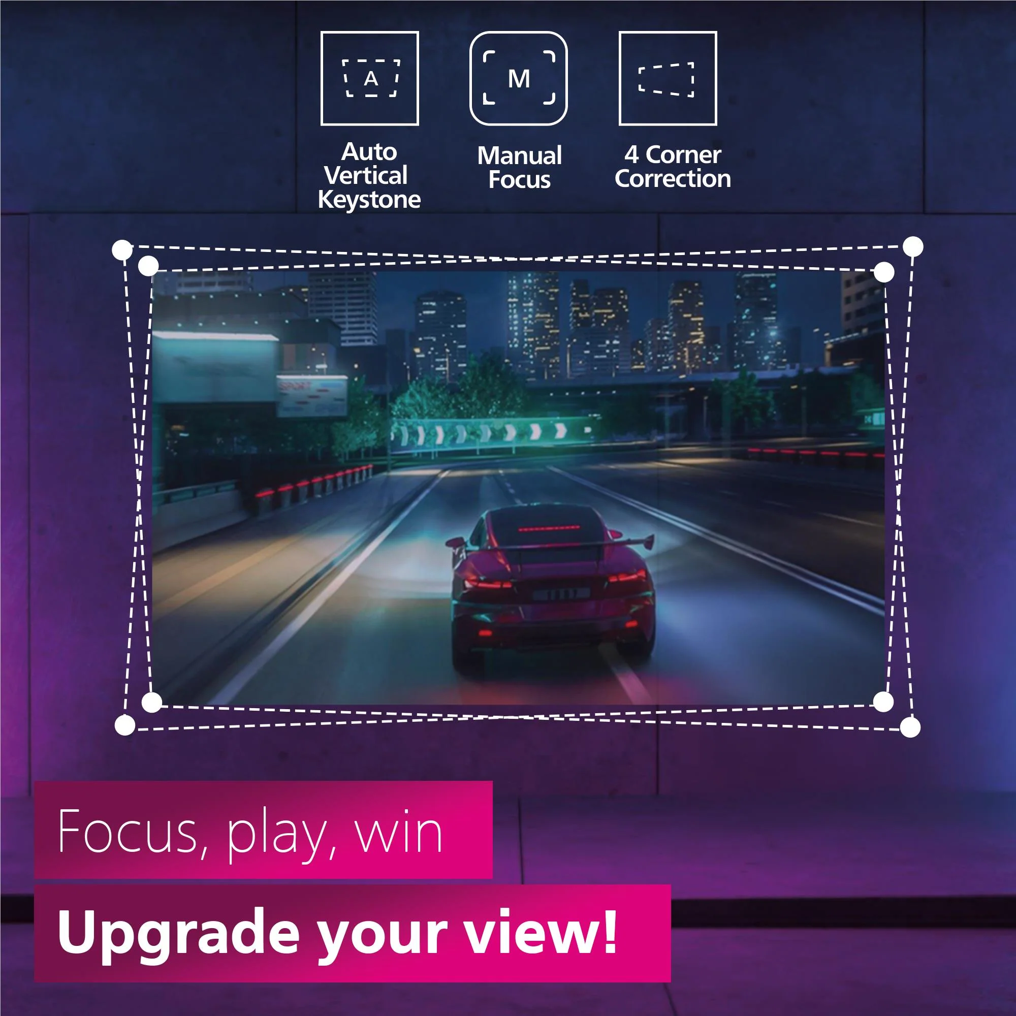 Philips GamePix 800 Smart Projector - Image 3