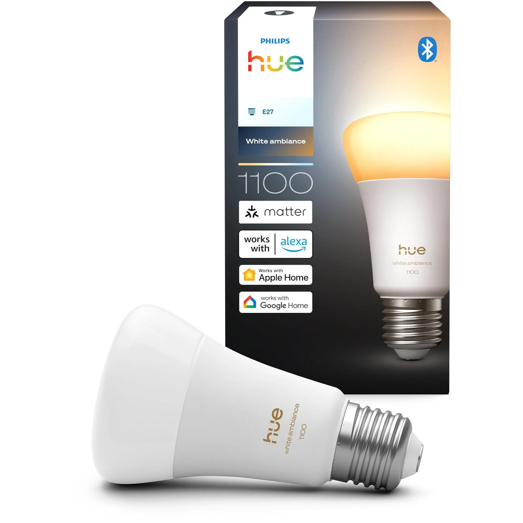Philips Hue White/Colour 15W A67 E27 Bulb