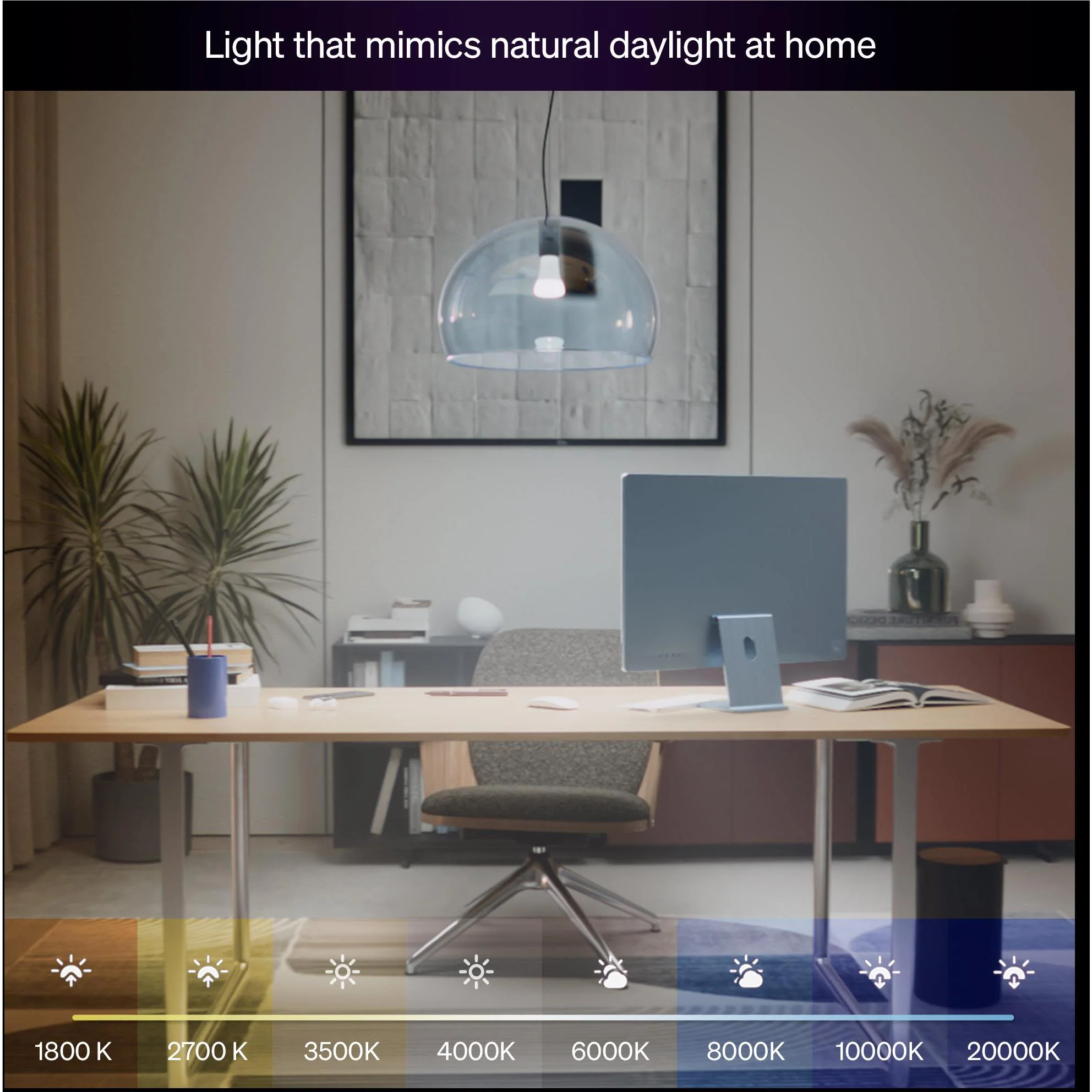 Philips Hue White/Colour 15W A67 E27 Bulb - Image 4