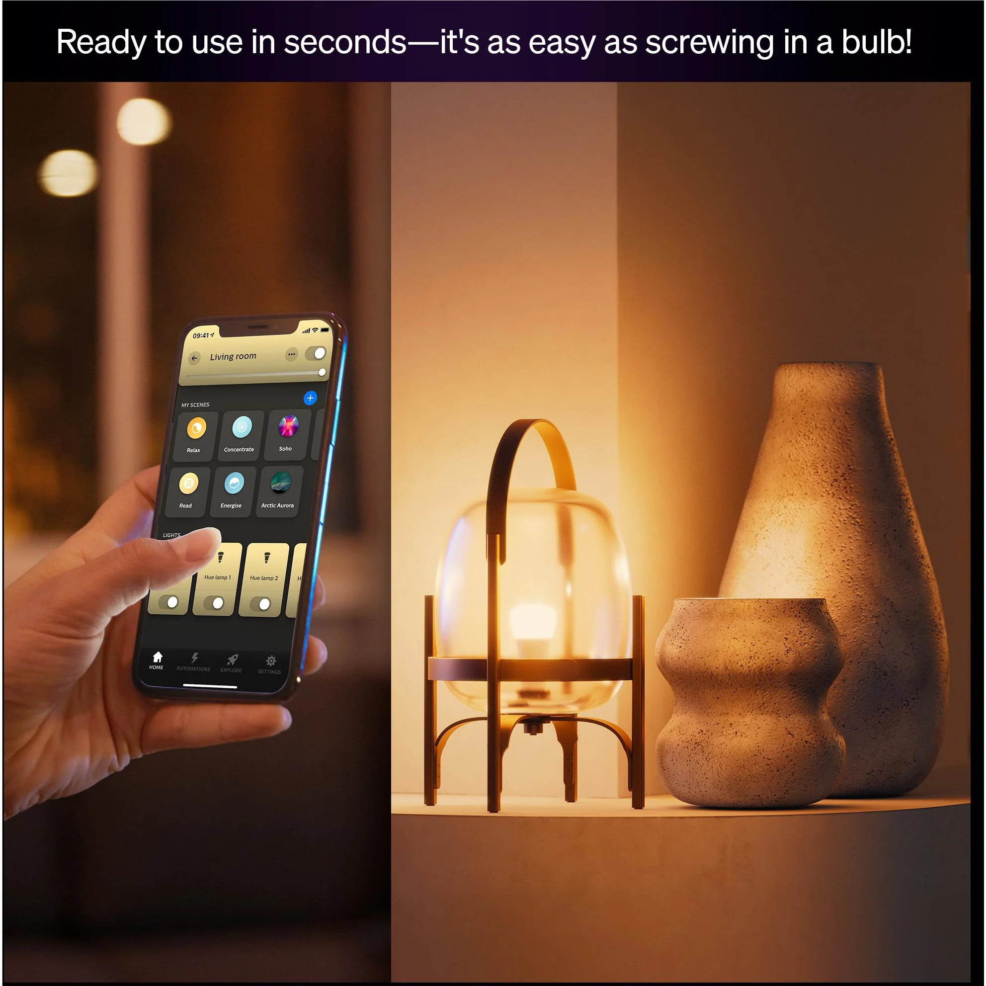 Philips Hue White/Colour 15W A67 E27 Bulb - Image 8