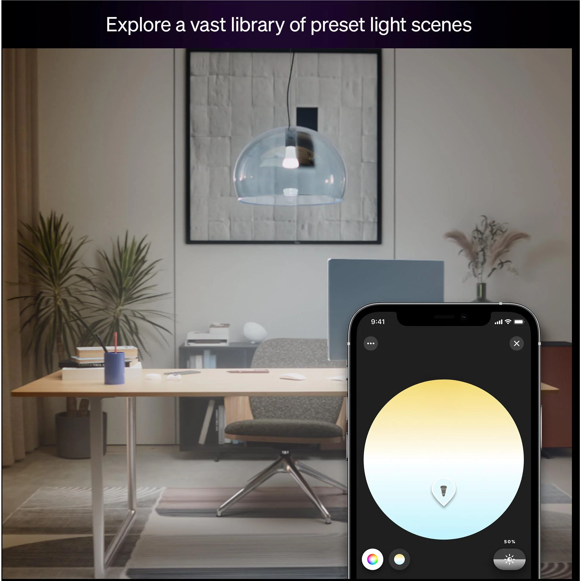 Philips Hue White/Colour 15W A67 E27 Bulb - Image 9
