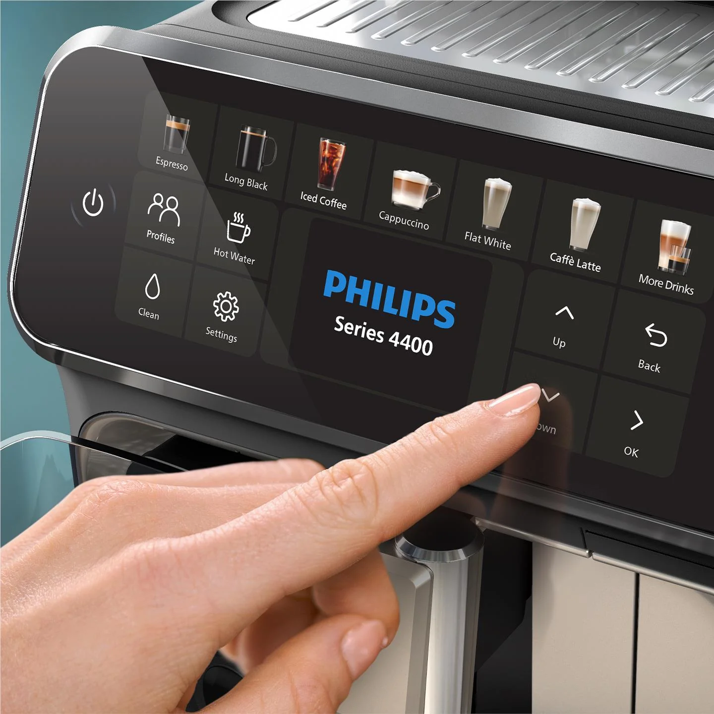 Philips LatteGo Series 4400 Fully Automatic Espresso Machine - Image 5