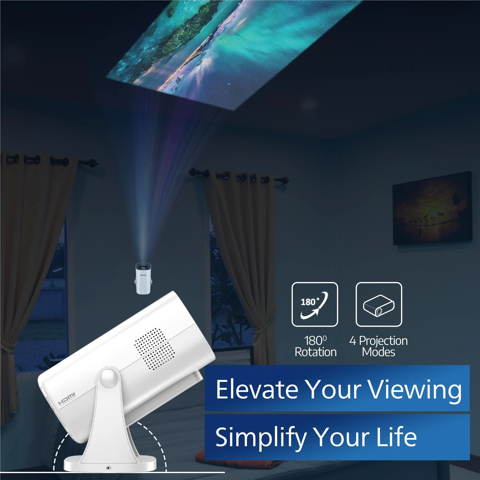 Philips NeoPix 250 Smart Projector - Image 6