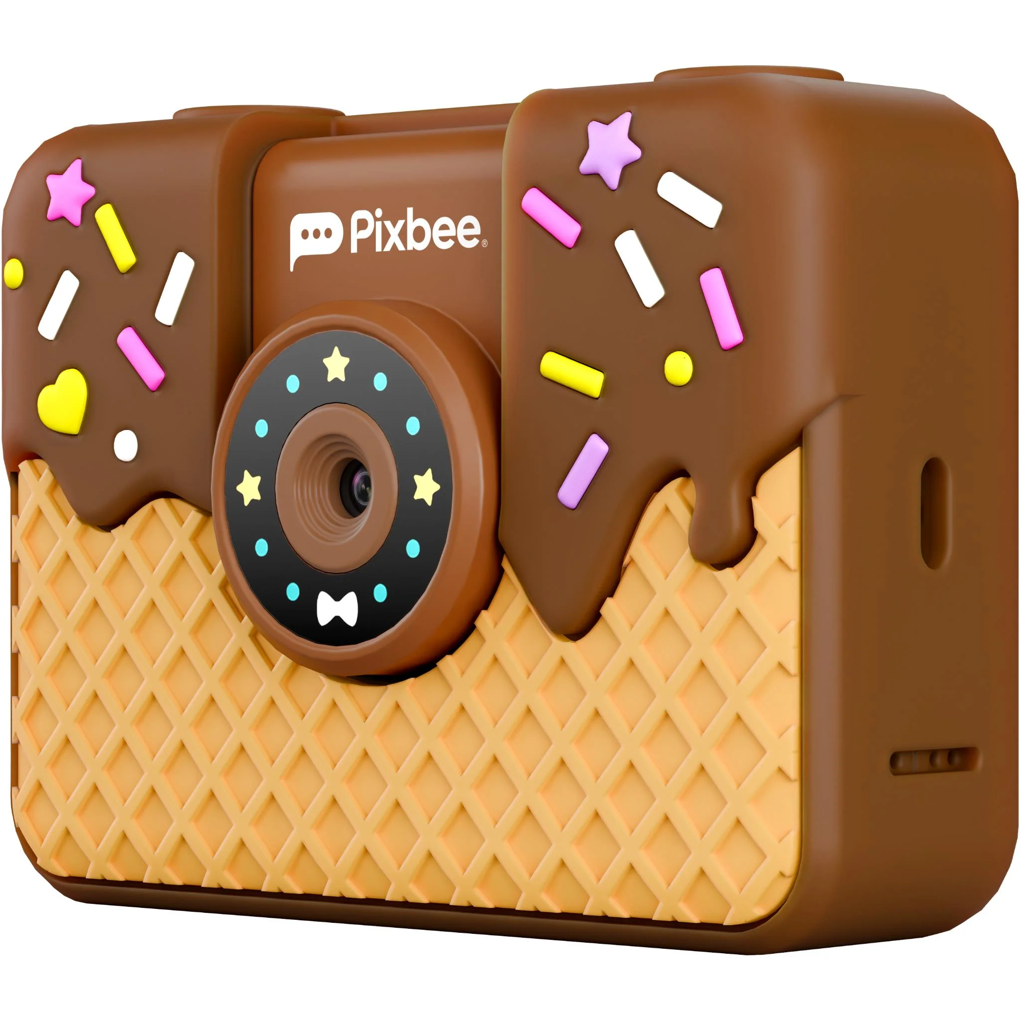 Pixbee PixPlay (Gen 2) Kids Digital Camera (Ice Cream Chocolate Donut) - Image 5
