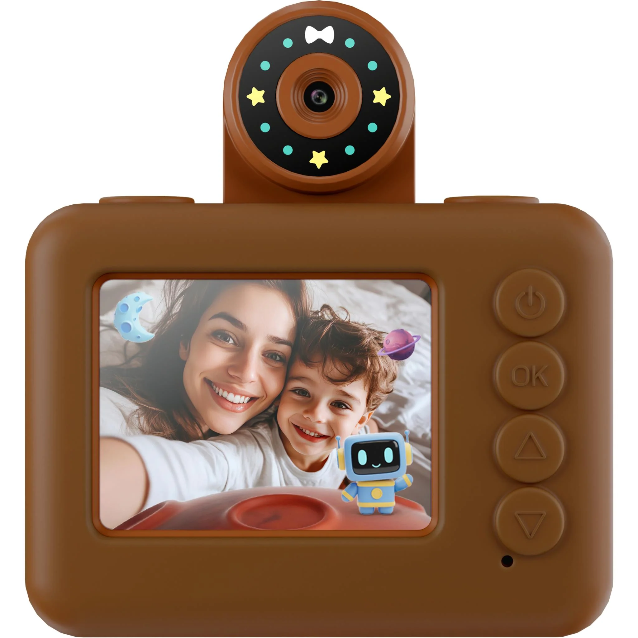 Pixbee PixPlay (Gen 2) Kids Digital Camera (Ice Cream Chocolate Donut) - Image 6