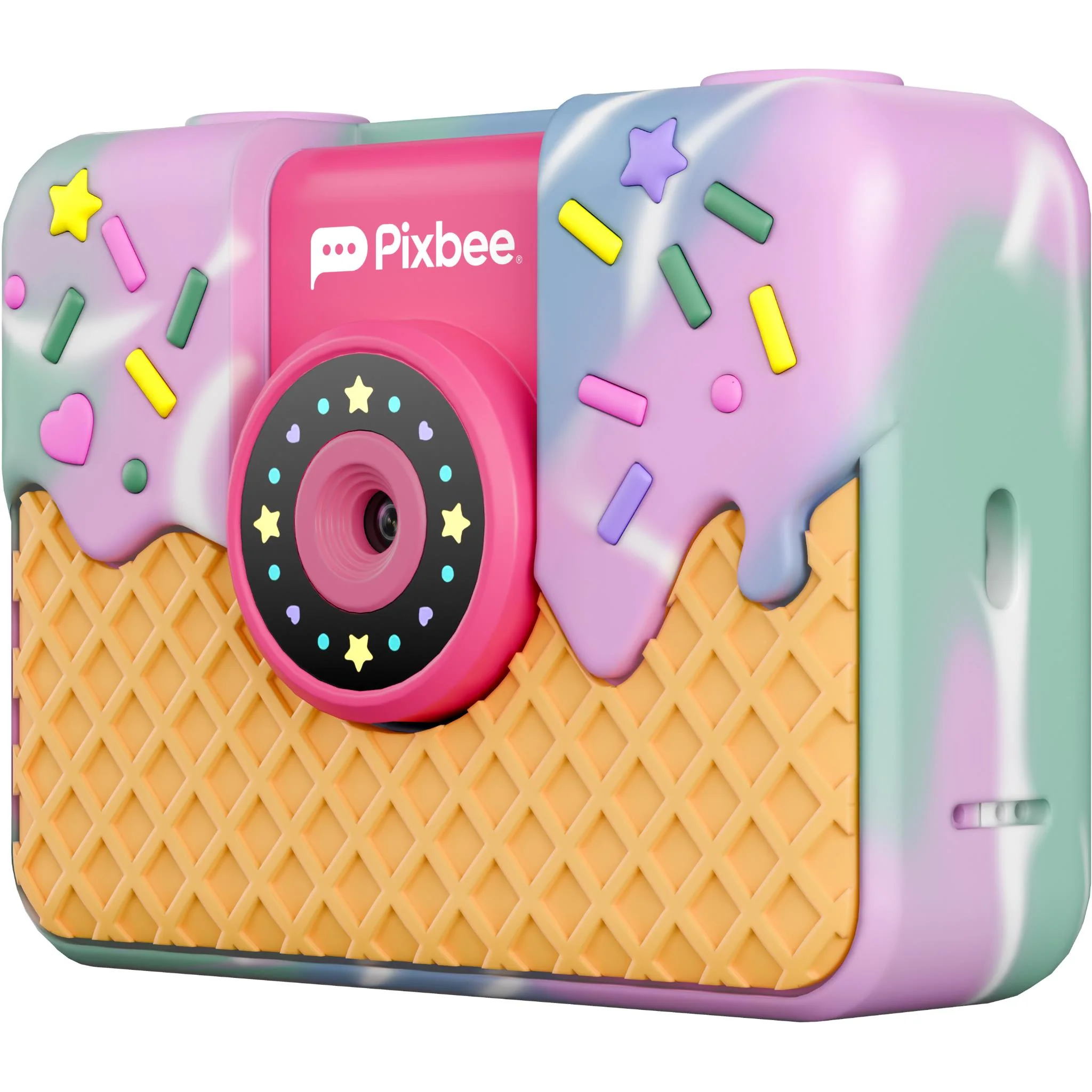 Pixbee PixPlay (Gen 2) Kids Digital Camera (Ice Cream Rainbow) - Image 5