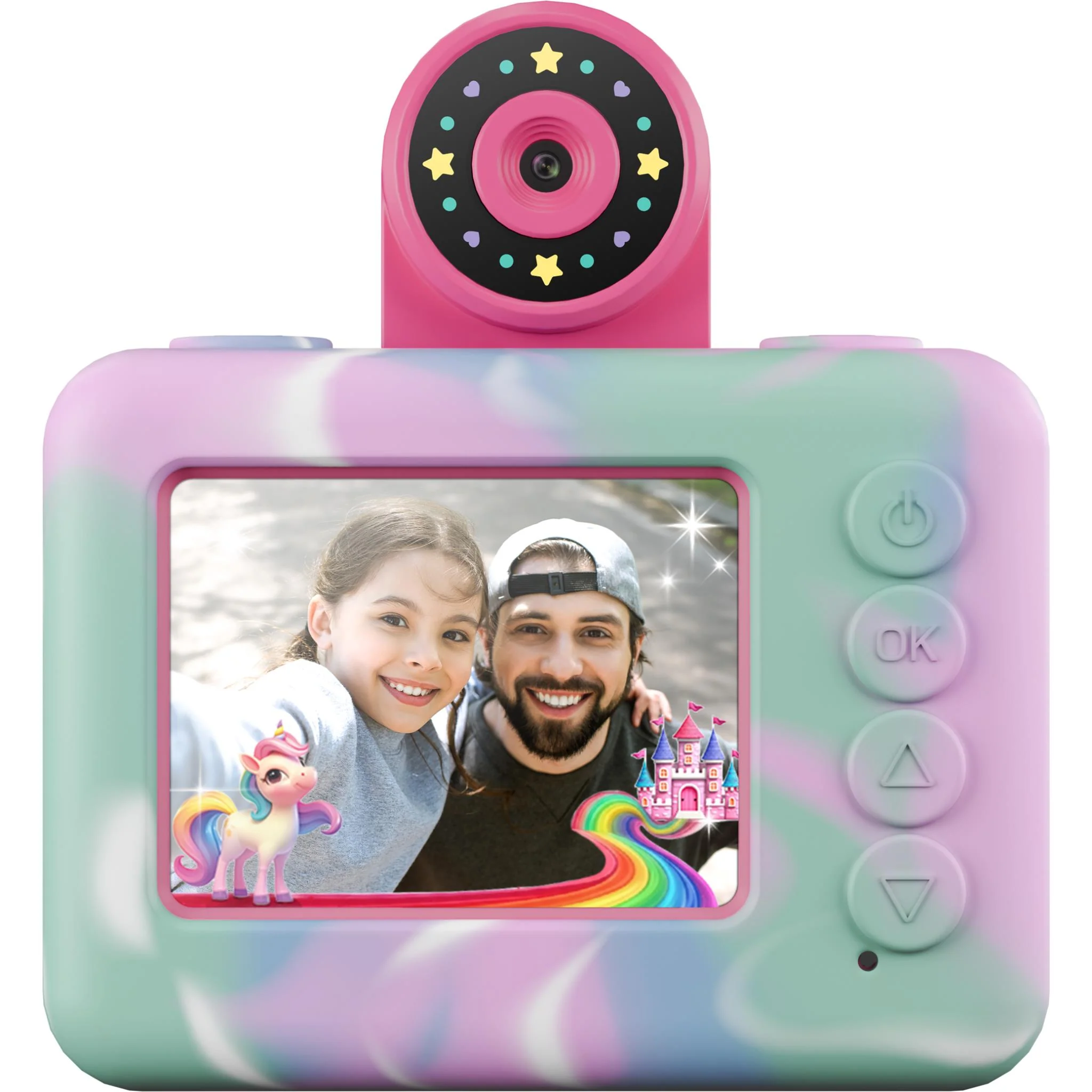 Pixbee PixPlay (Gen 2) Kids Digital Camera (Ice Cream Rainbow) - Image 6