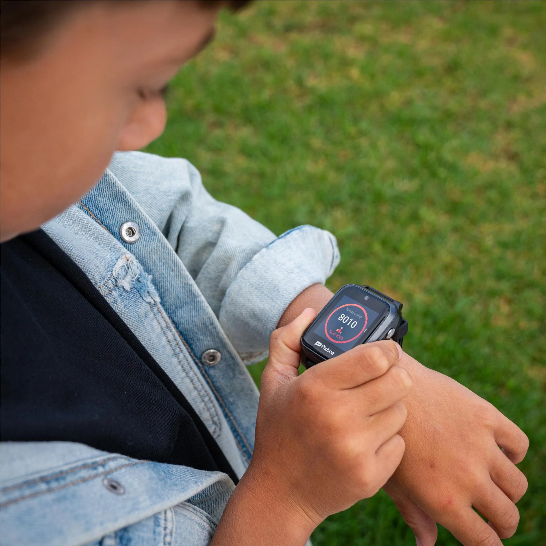 Pixbee Pro 2 4G Kids Smart Watch (Black) - Image 9