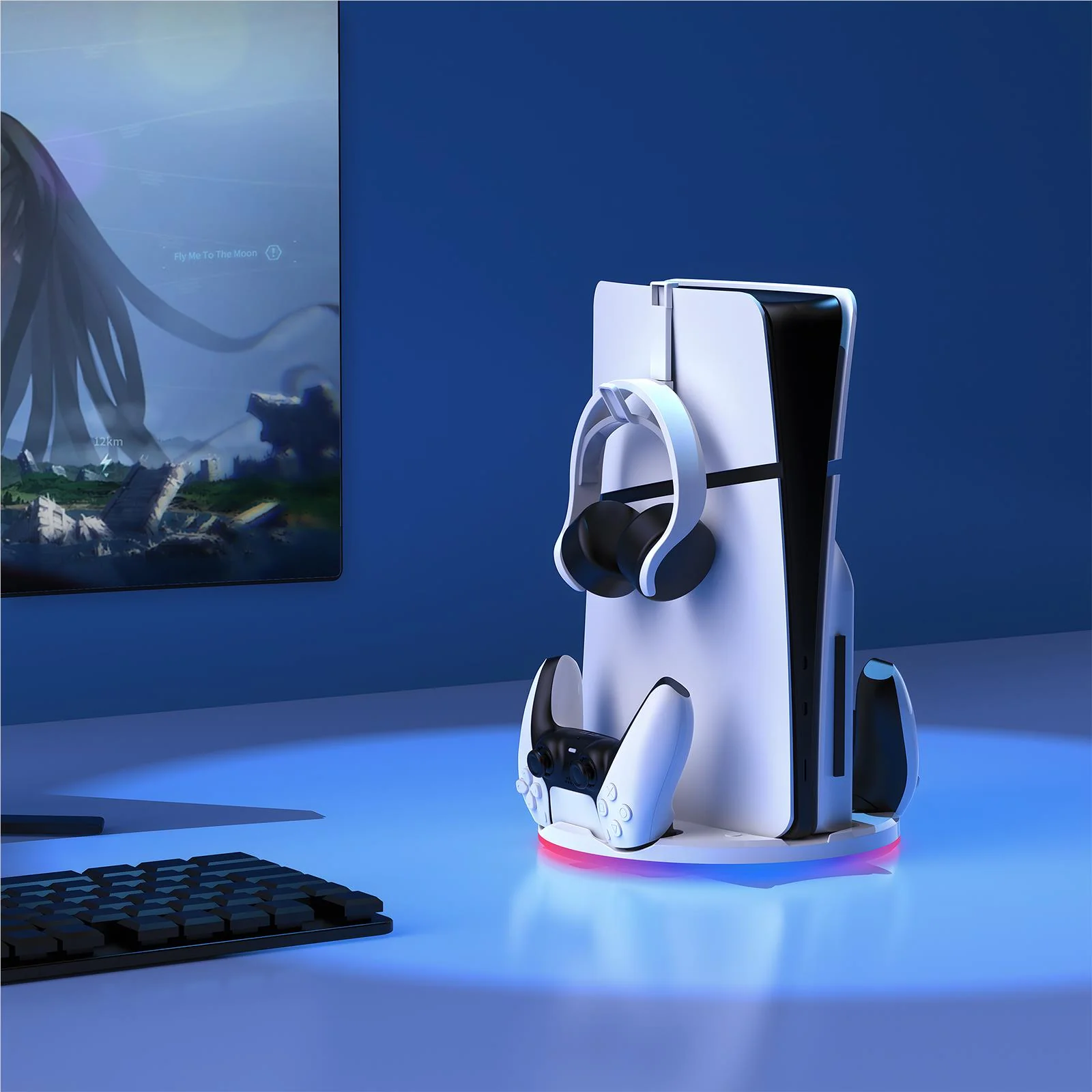 Playmax Charging Stand for Playstation 5 Slim - Image 4
