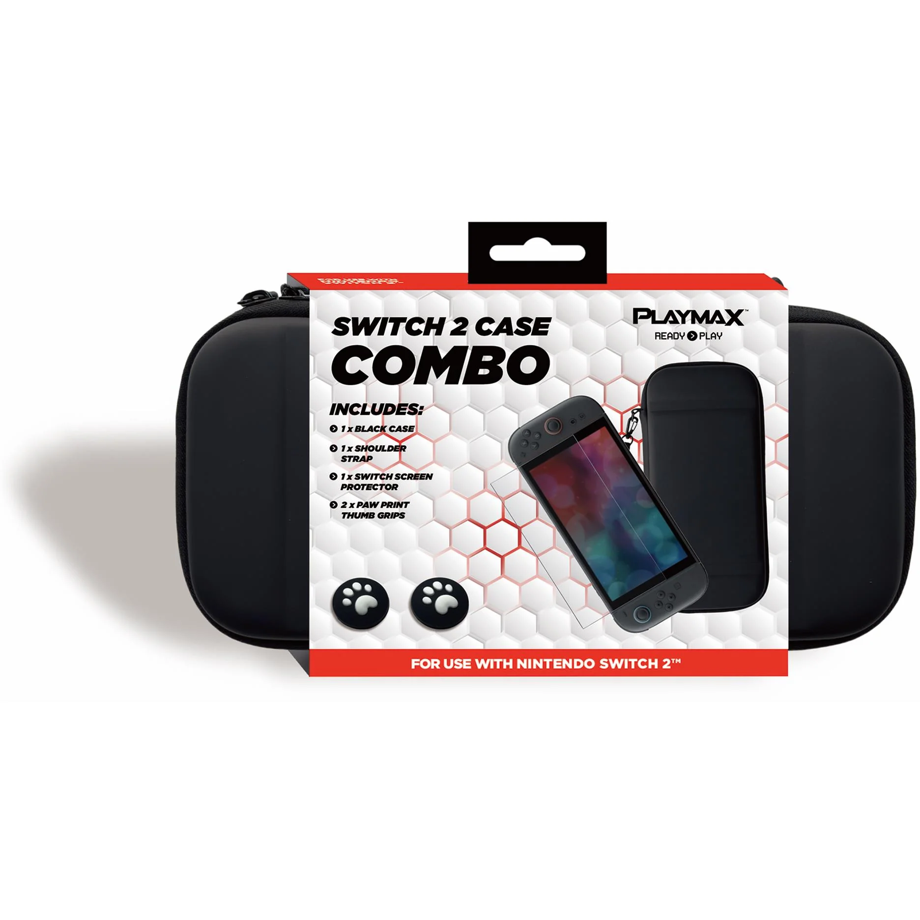 Playmax Deluxe Travel Case Bundle for Nintendo Switch 2 (Black) - Image 10