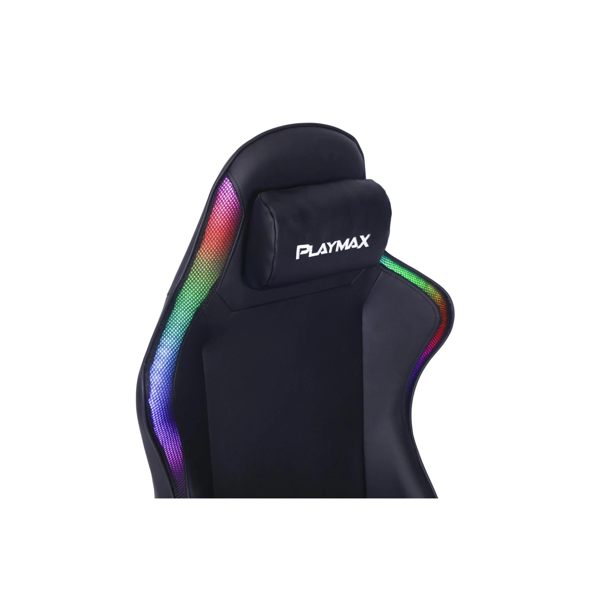 Playmax Elite Gaming Chair with RGB and Magnetic Pillows (Black) - Image 10