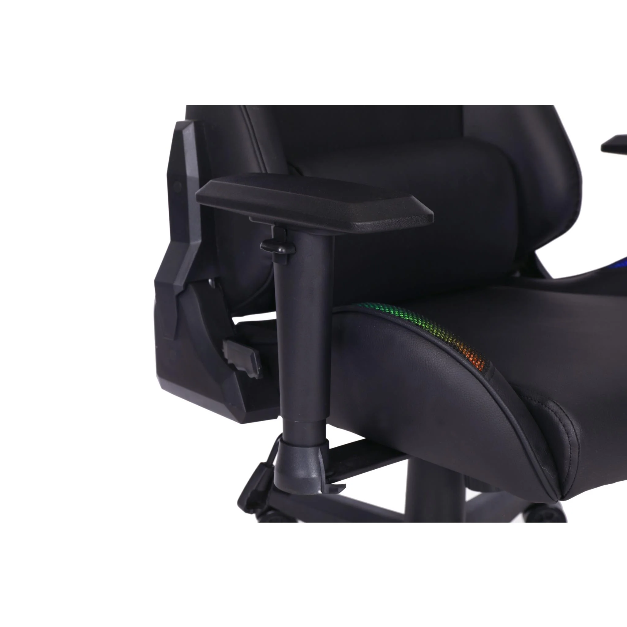Playmax Elite Gaming Chair with RGB and Magnetic Pillows (Black) - Image 11