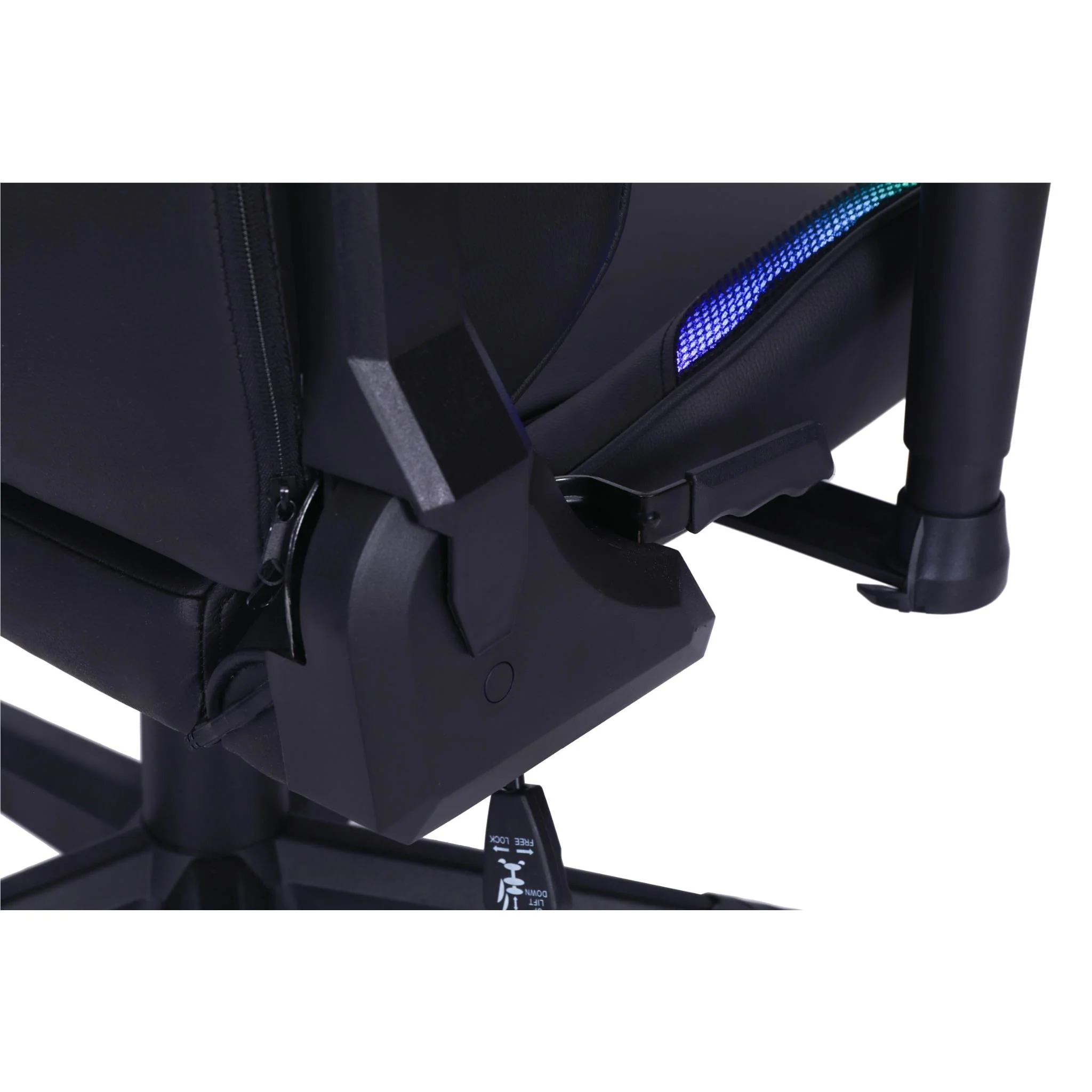Playmax Elite Gaming Chair with RGB and Magnetic Pillows (Black) - Image 12