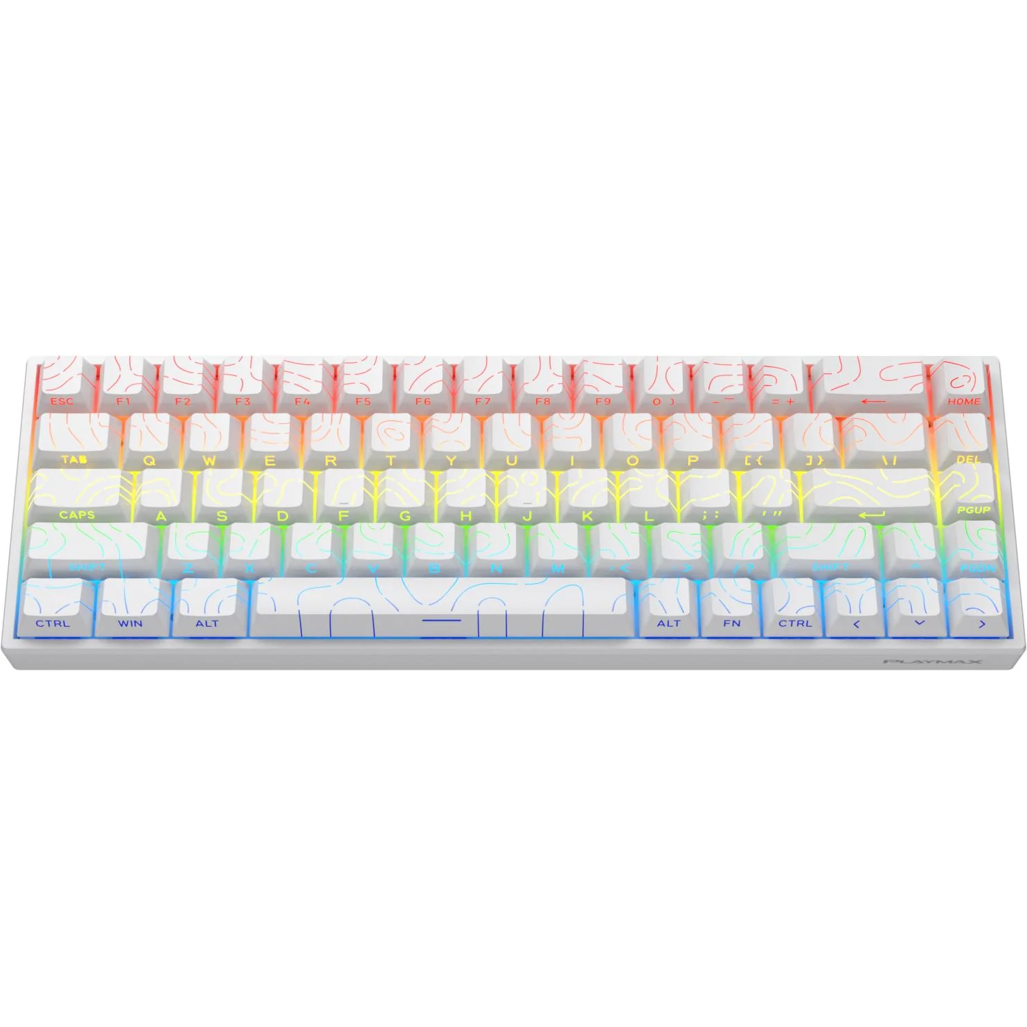 Playmax Mini Mechanical Gaming Keyboard (Topo) - Image 3