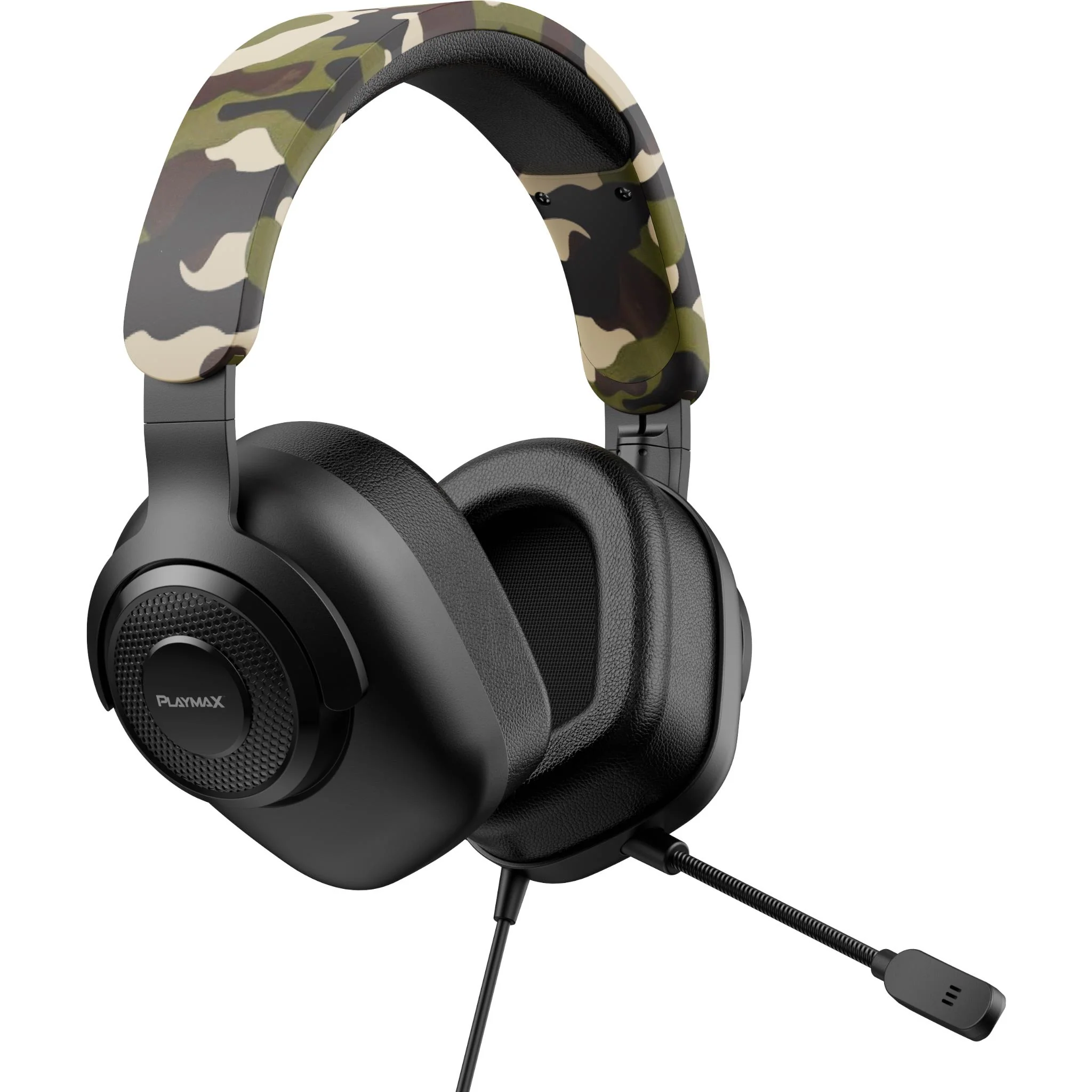 Playmax MX1 Pro Gaming Headset (Camo) - Image 2