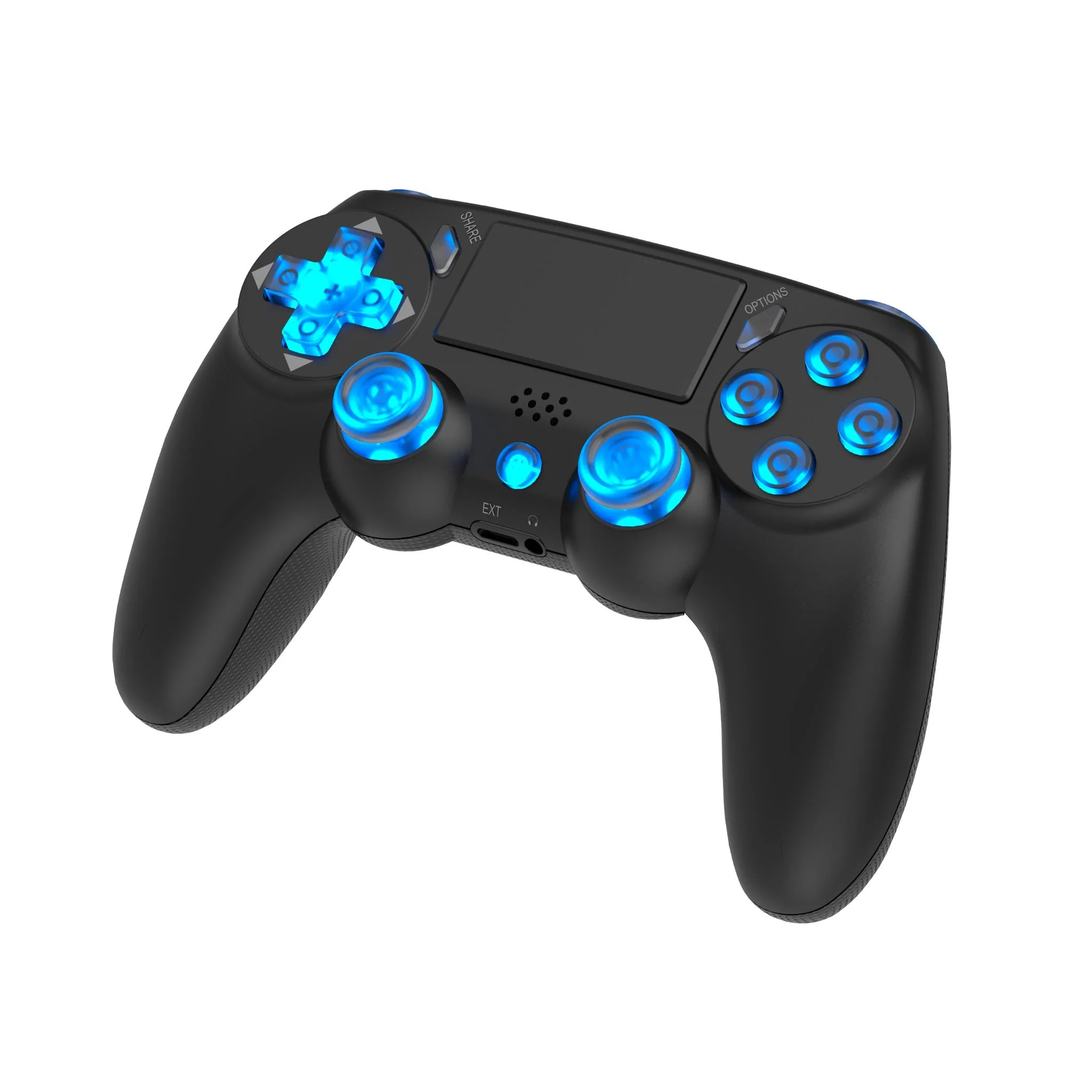 Playmax Wireless Controller V2 for PlayStation 4 (Black RGB)