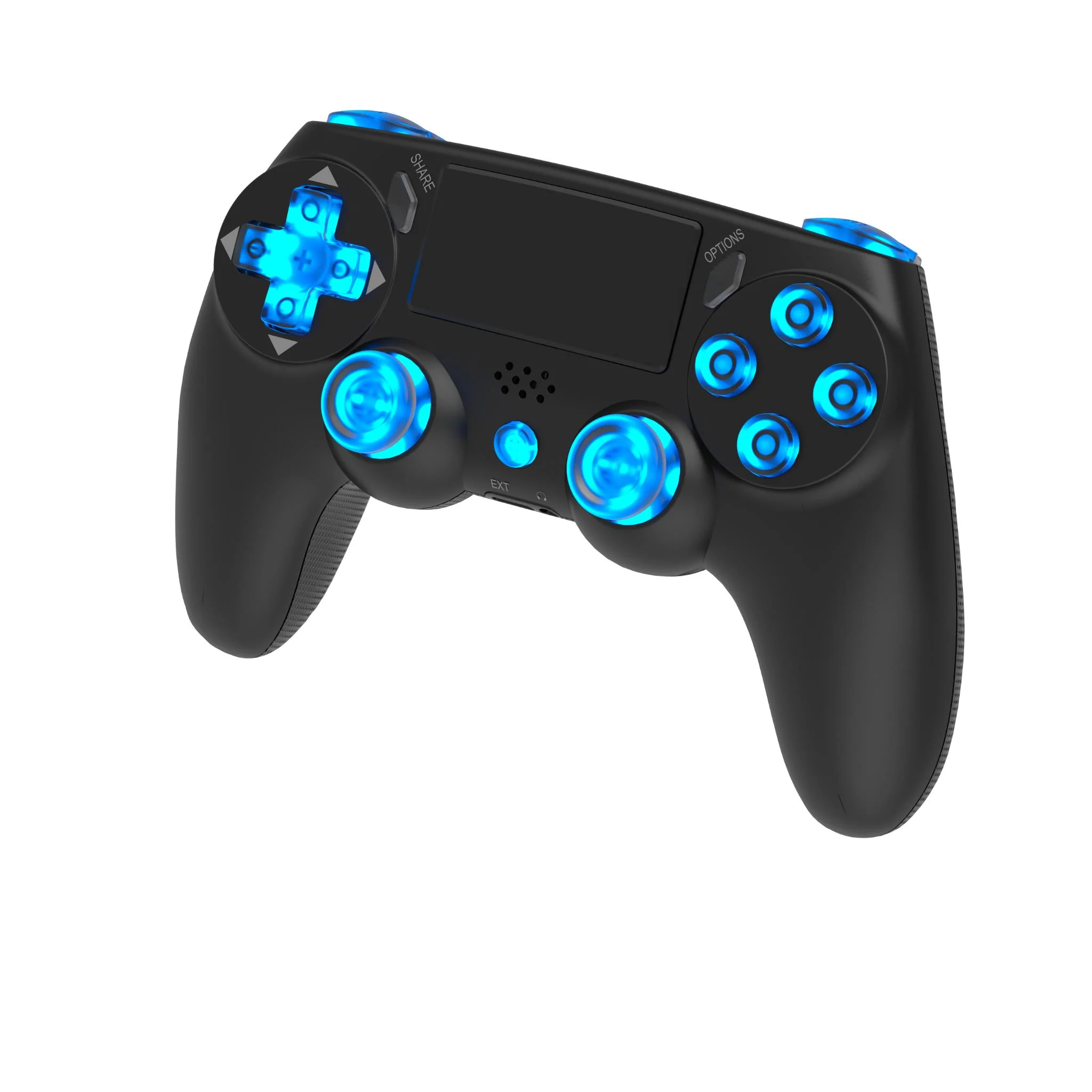 Playmax Wireless Controller V2 for PlayStation 4 (Black RGB) - Image 2