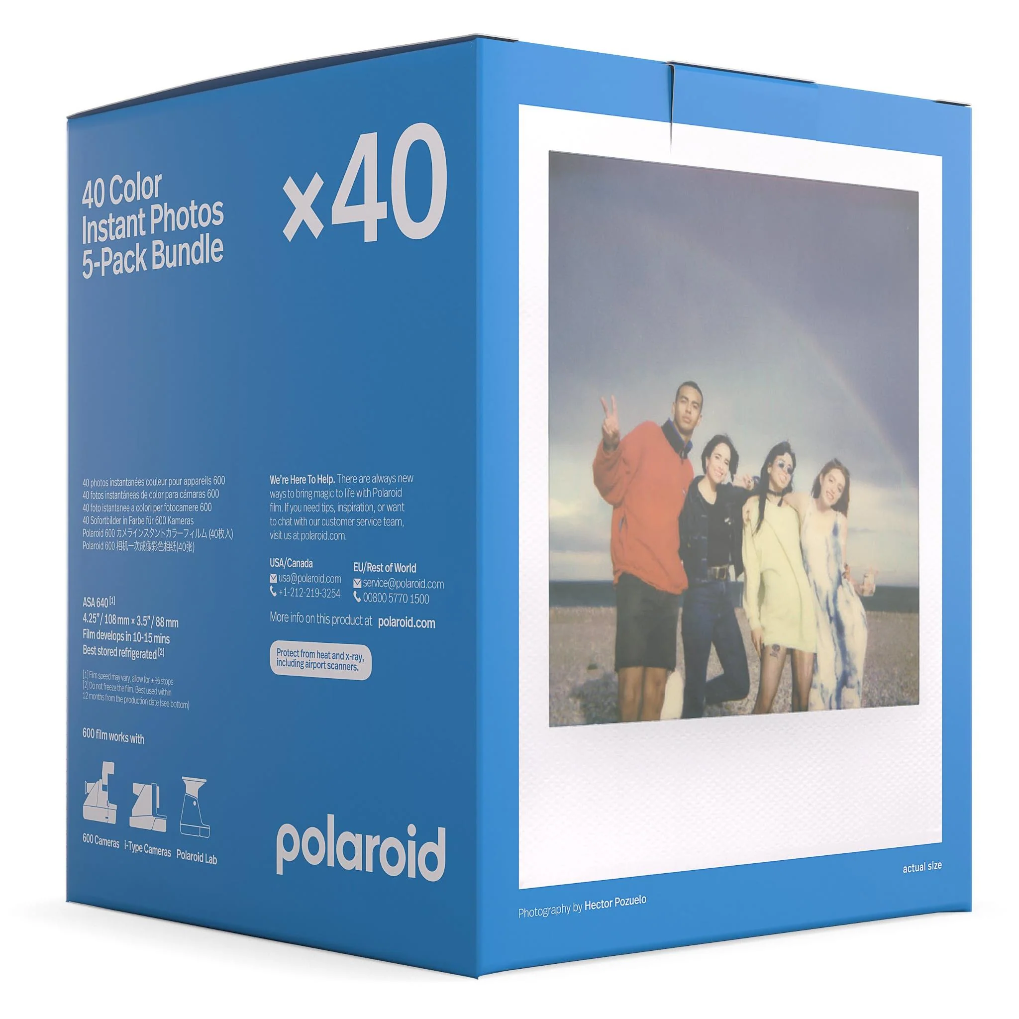 Polaroid 600 Colour Film (5 Pack/40 Photos) - Image 4