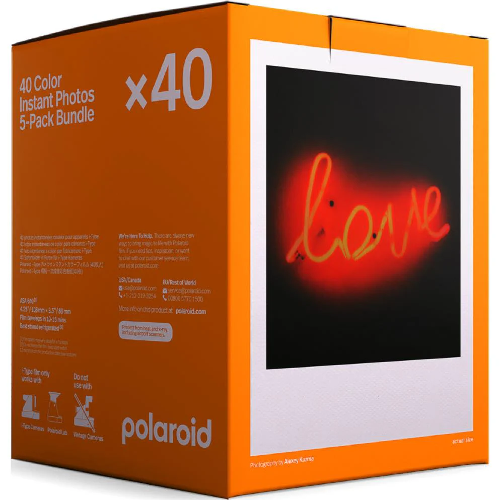Polaroid Colour i-Type Film (40 Pack) - Image 4