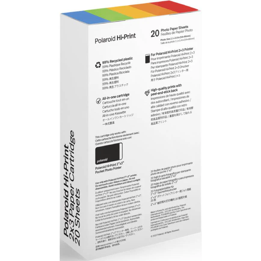 Polaroid Hi Print Gen 2 2x3 Paper (20 Sheets) - Image 3