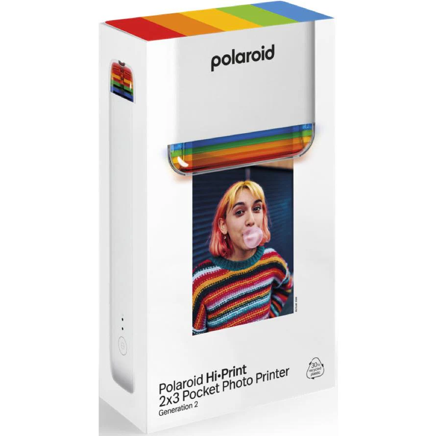 Polaroid HiPrint Gen 2 2x3 Pocket Photo Printer (White) - Image 8