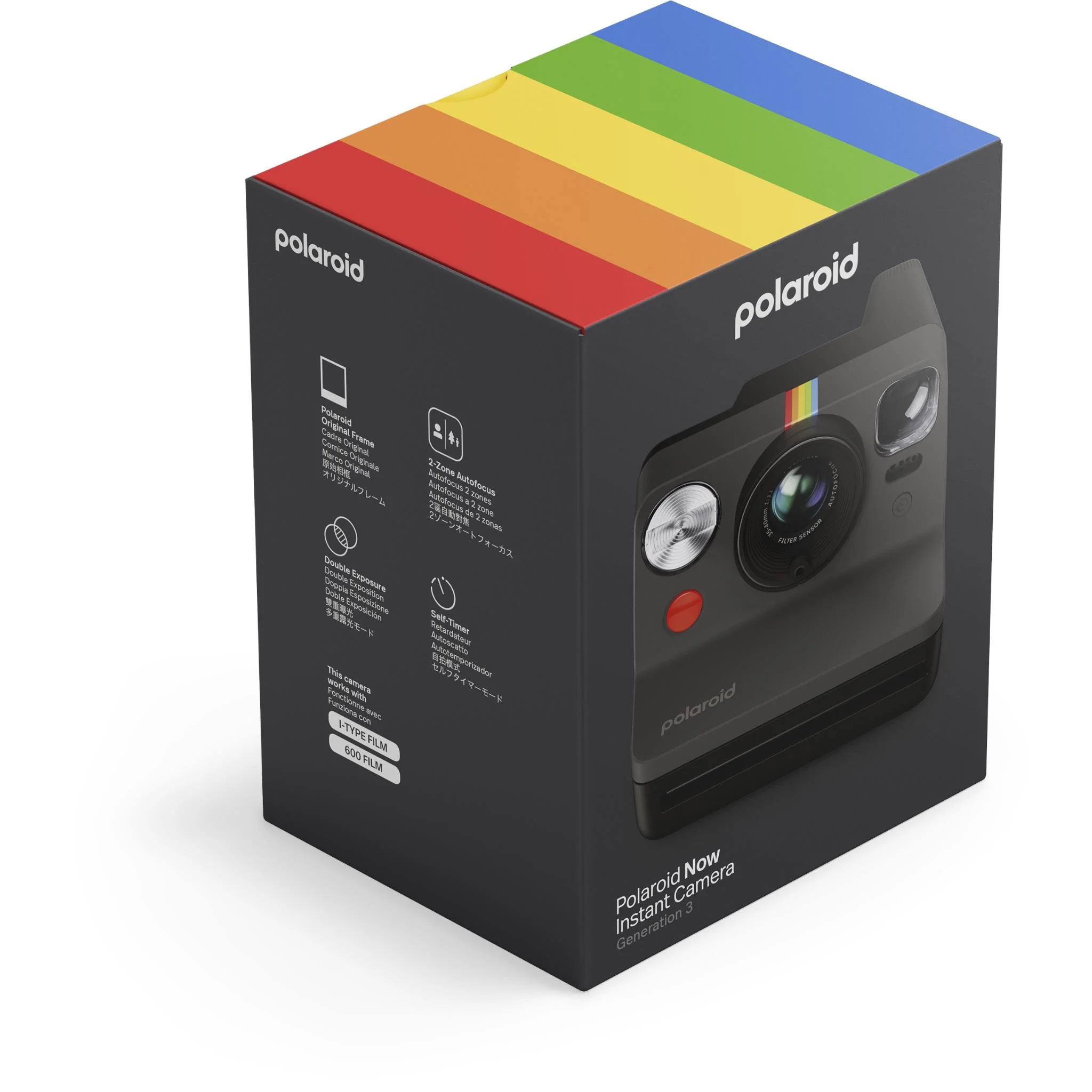 Polaroid Now Generation 3 Instant Camera (Black) - Image 5