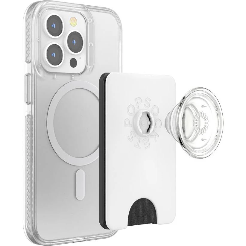 Popsockets Magsafe PopWallet+ (White) - Image 3