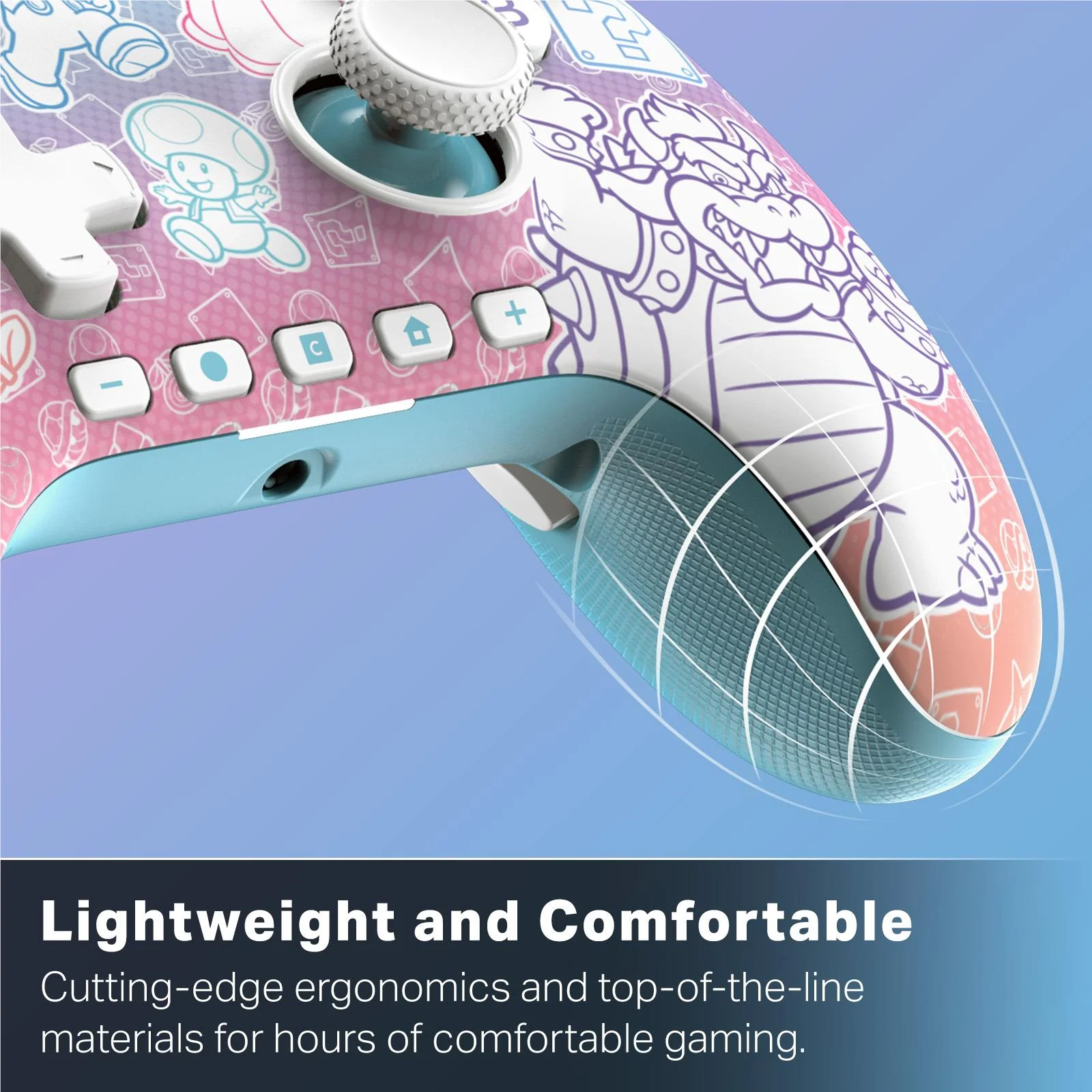 PowerA Advanced Wired Controller with Hall Effect Modules for Nintendo Switch 2 (Mushroom Kingdom) - Image 12