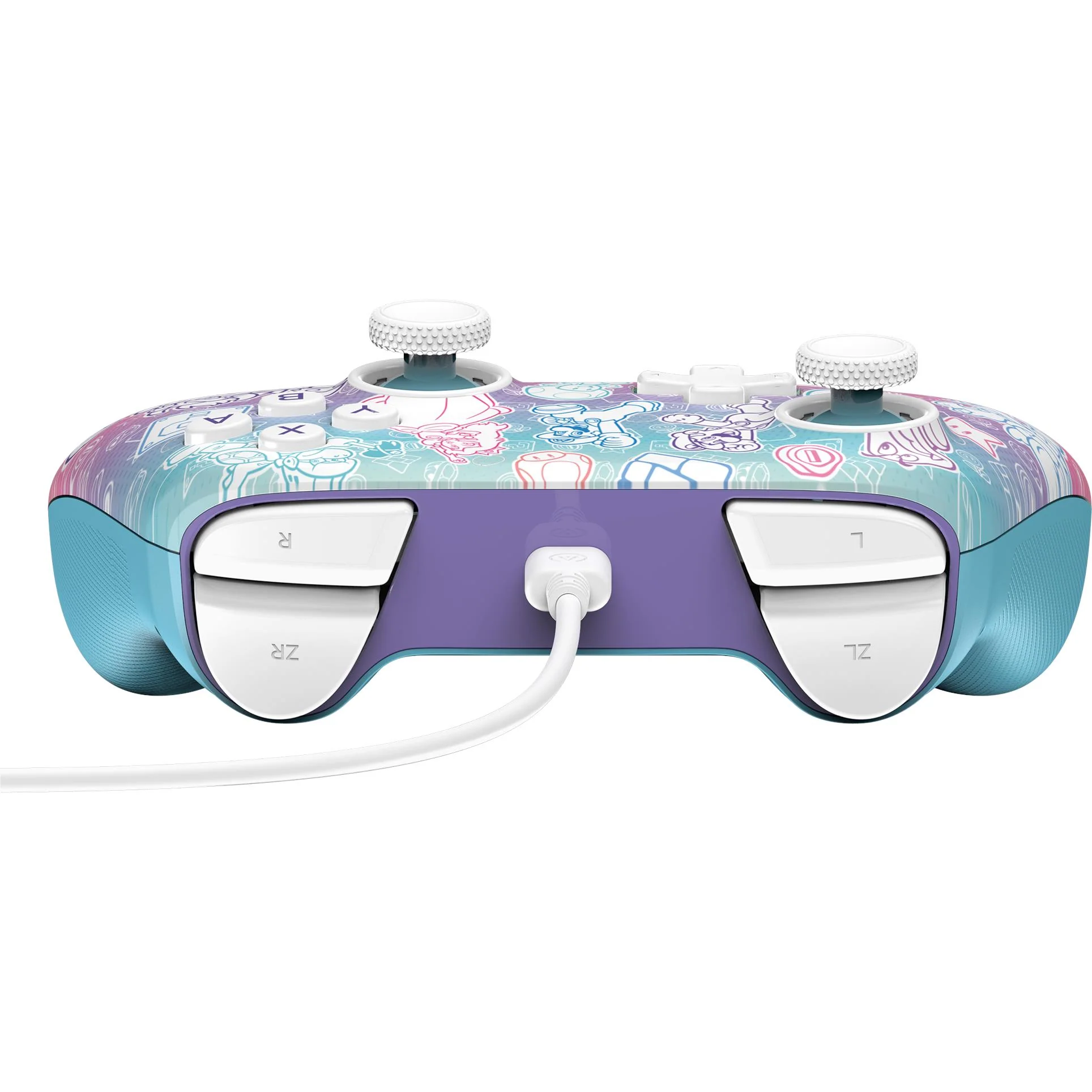 PowerA Advanced Wired Controller with Hall Effect Modules for Nintendo Switch 2 (Mushroom Kingdom) - Image 5