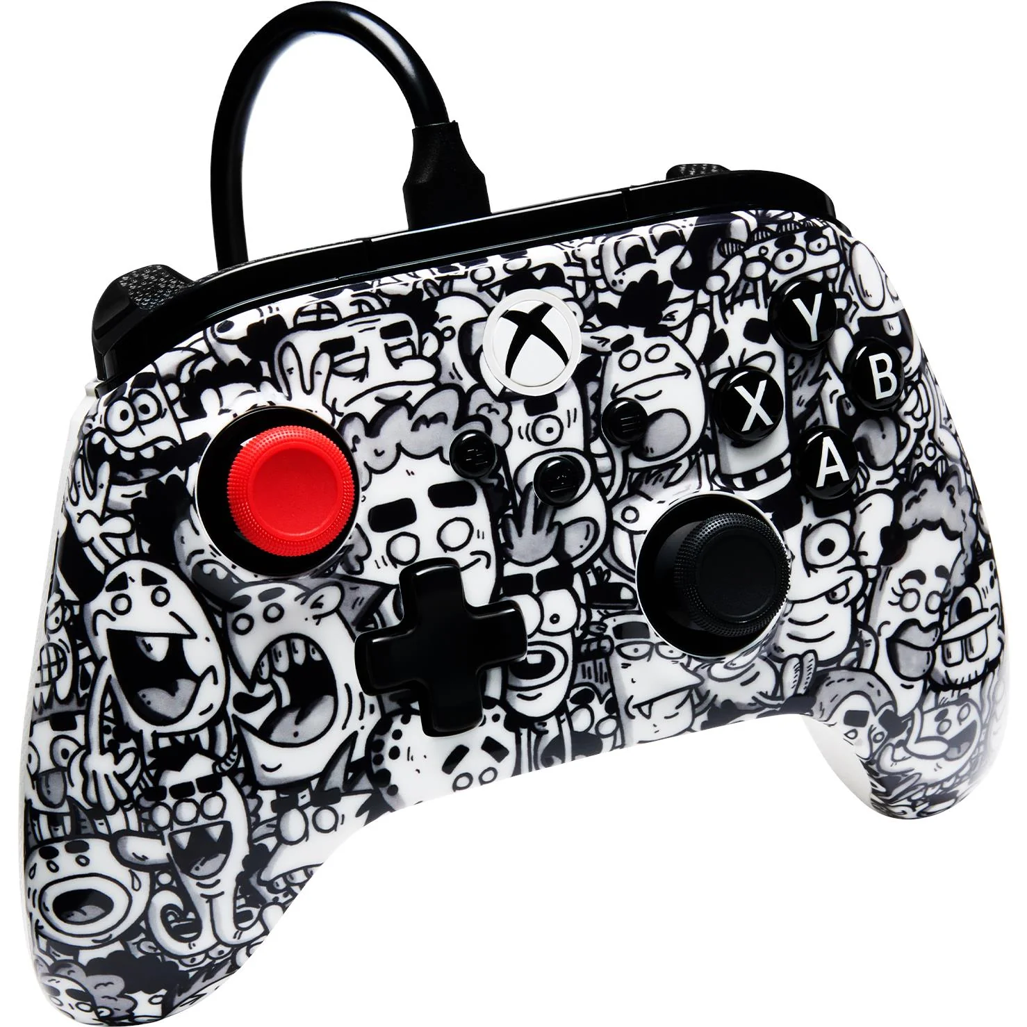 PowerA Advantage Plus Wired Controller for Xbox Series X|S (Sketch Riot) - Image 2