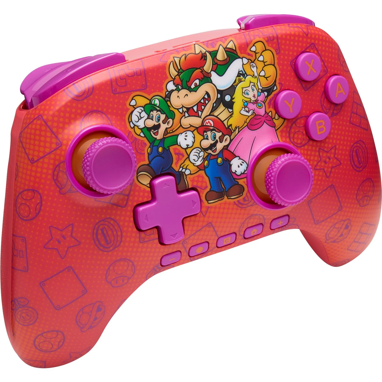 PowerA Advantage Wireless Controller with Hall Effect for Nintendo Switch 2 (Super Mario and Friends) - Image 3