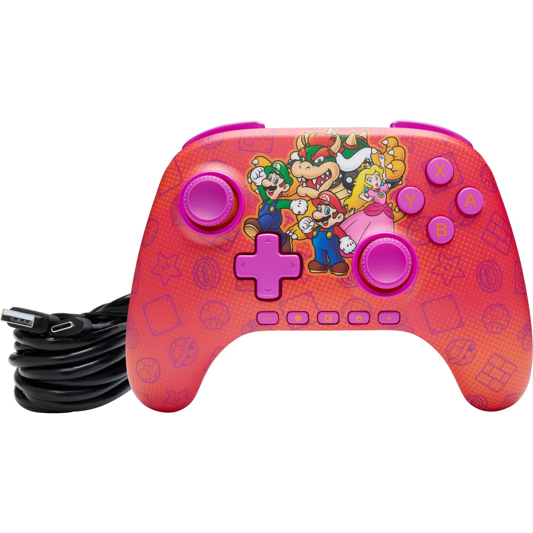 PowerA Advantage Wireless Controller with Hall Effect for Nintendo Switch 2 (Super Mario and Friends) - Image 8