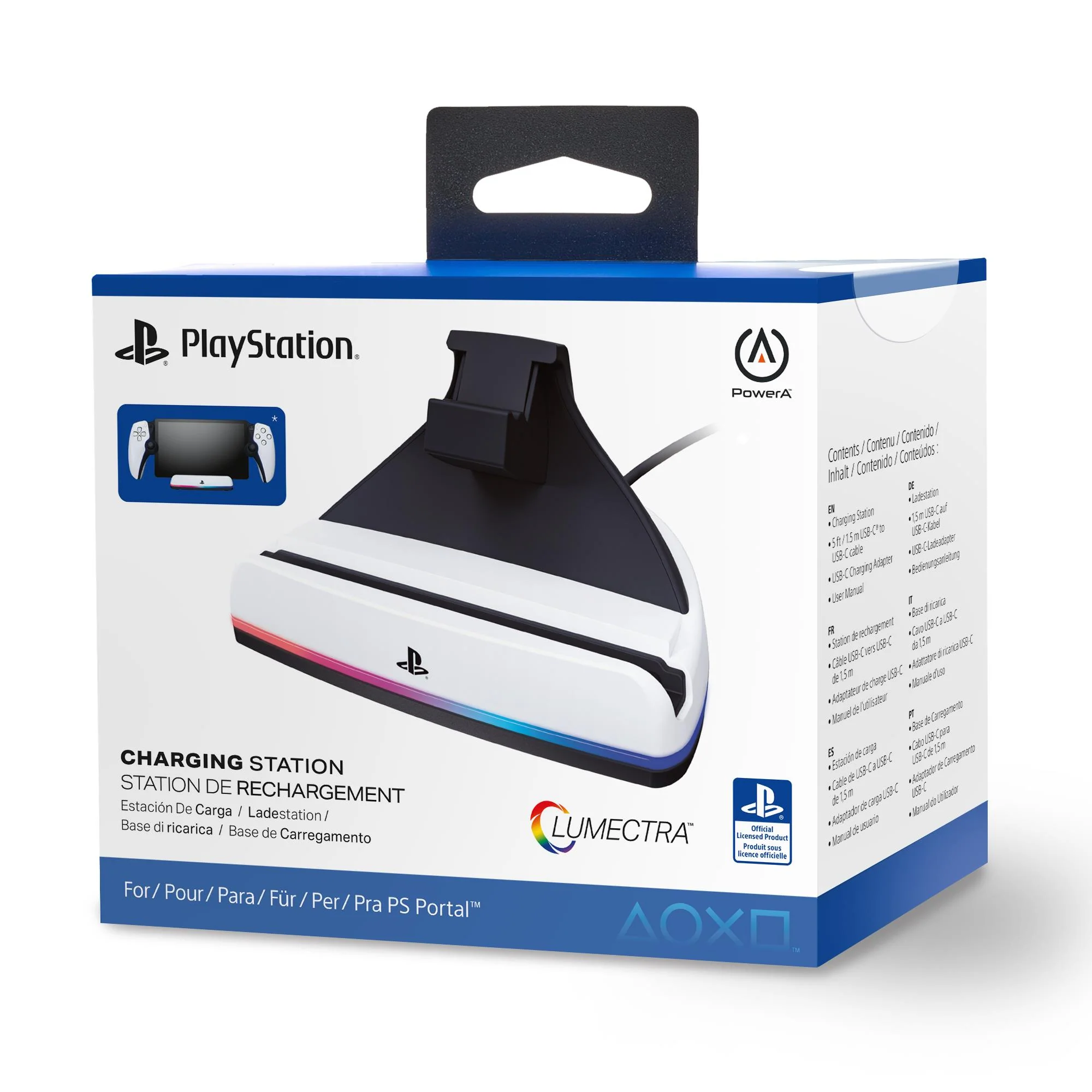 PowerA Charging Station for PlayStation Portal Remote Player with Lumectra - Image 9