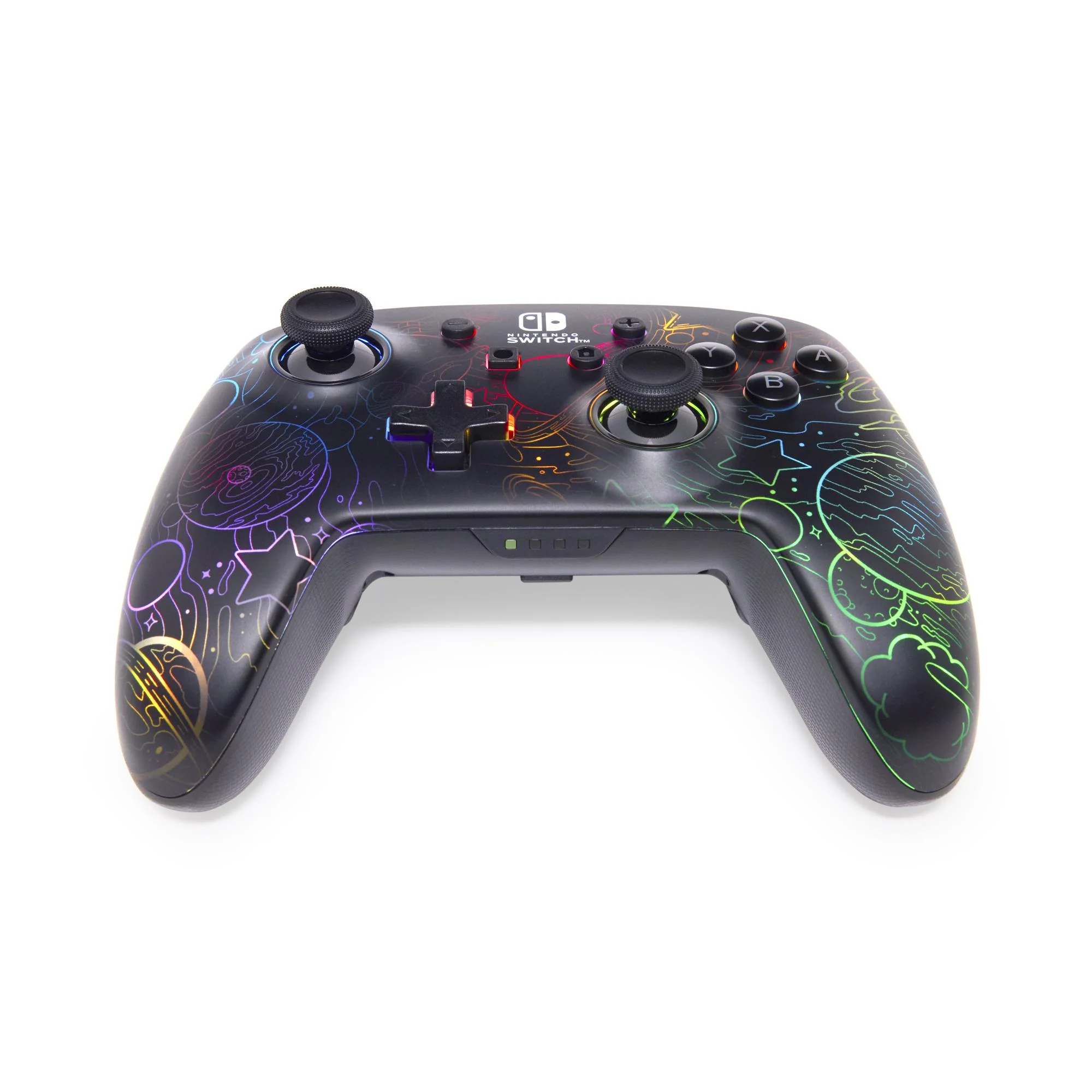 PowerA Etched Lumectra Enhanced Wireless Controller for Nintendo Switch (Galactic Vortex) - Image 11