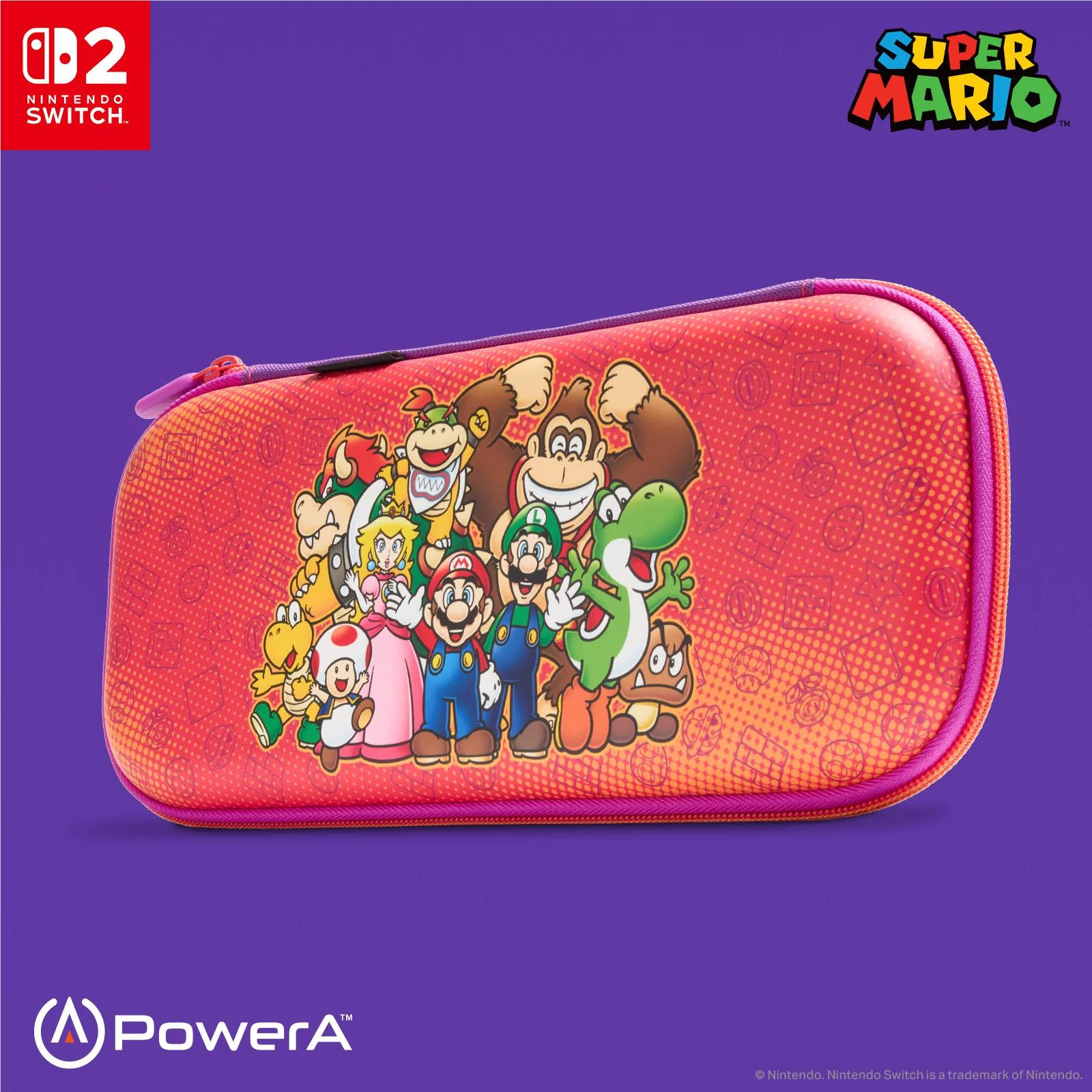 PowerA Slim Case for Nintendo Switch 2 (Super Mario and Friends) - Image 13