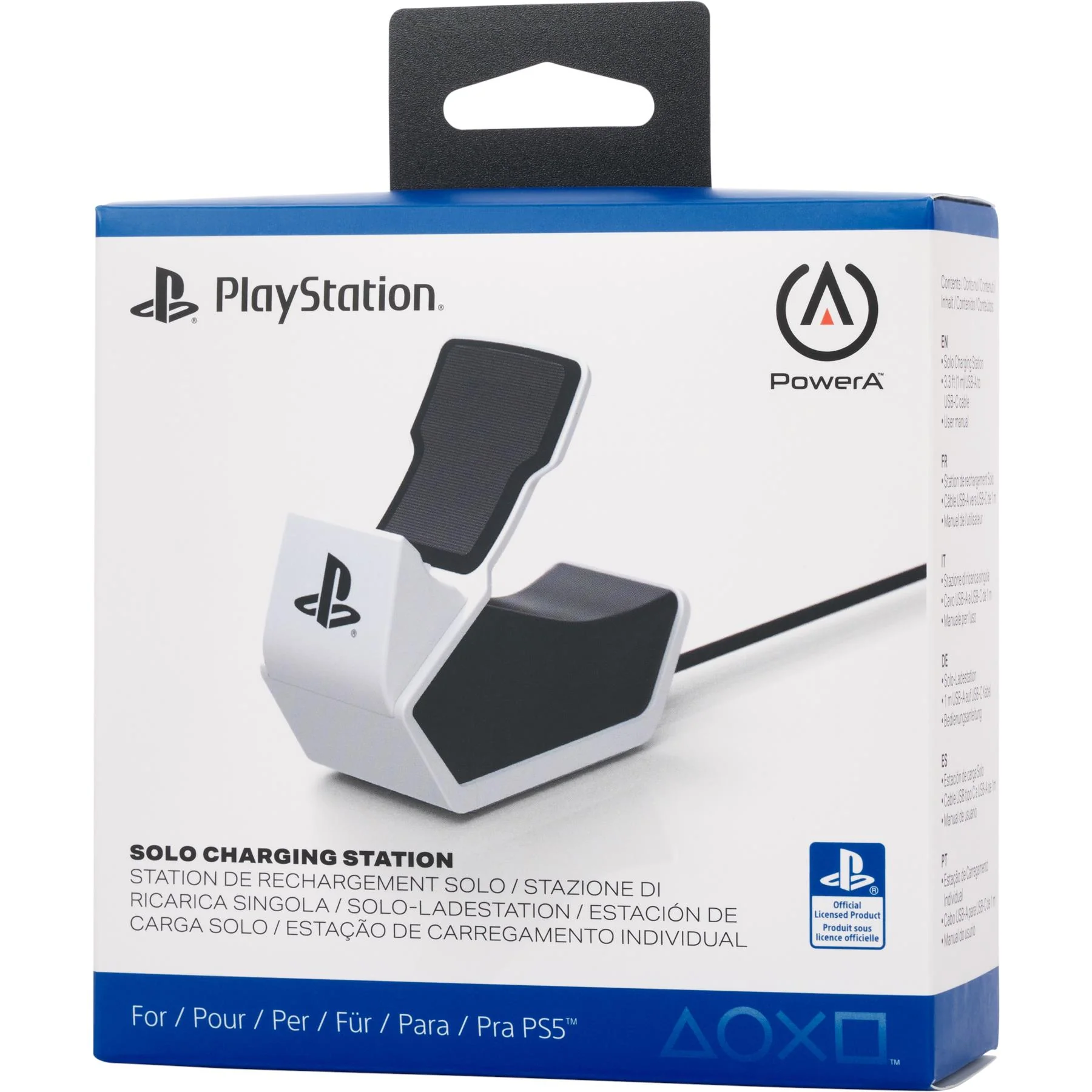 PowerA Solo Charging Station for PS5 DualSense and DualSense Edge Wireless Controllers - Image 7