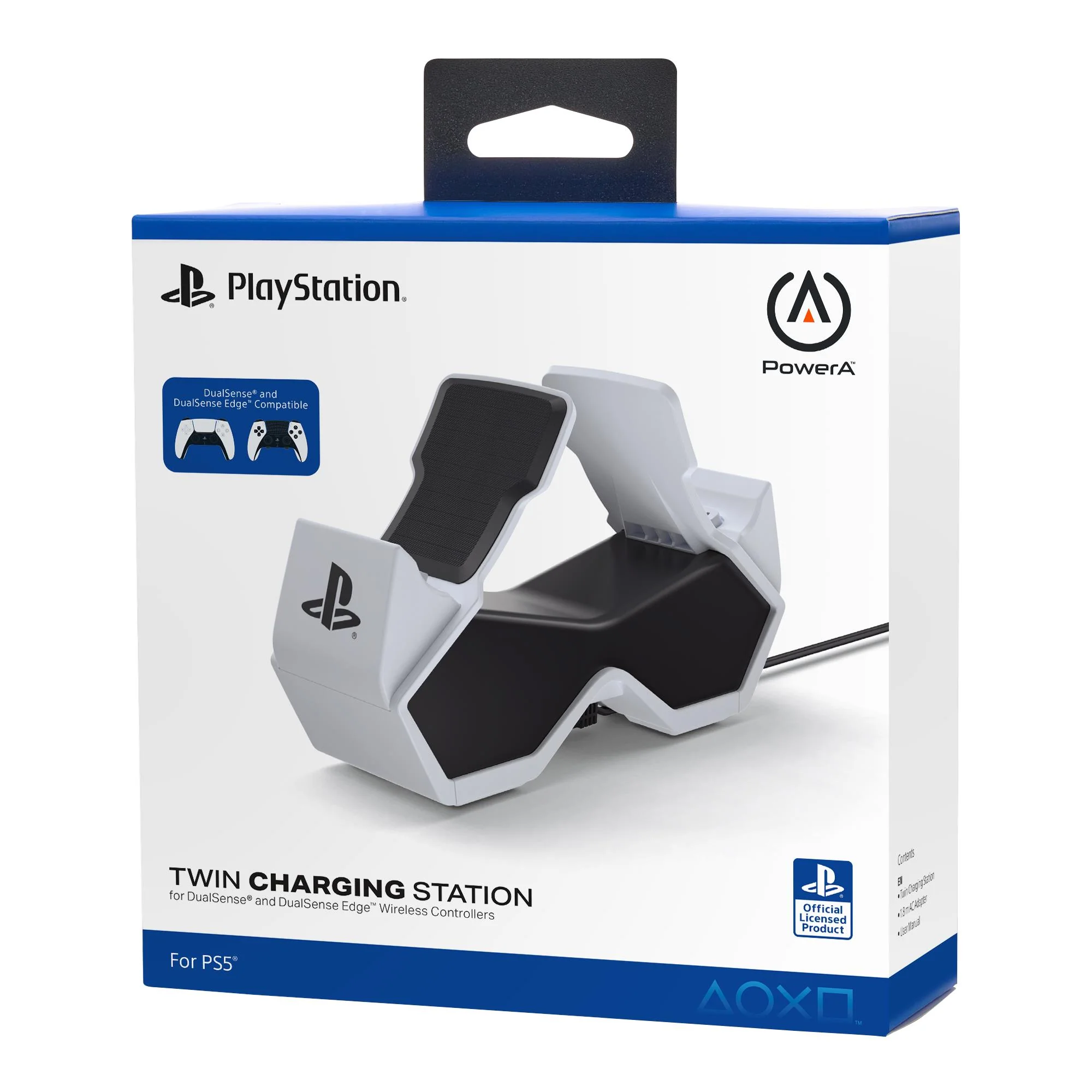 PowerA Twin Charging Station for PS5 DualSense and DualSense Edge Wireless Controllers - Image 9