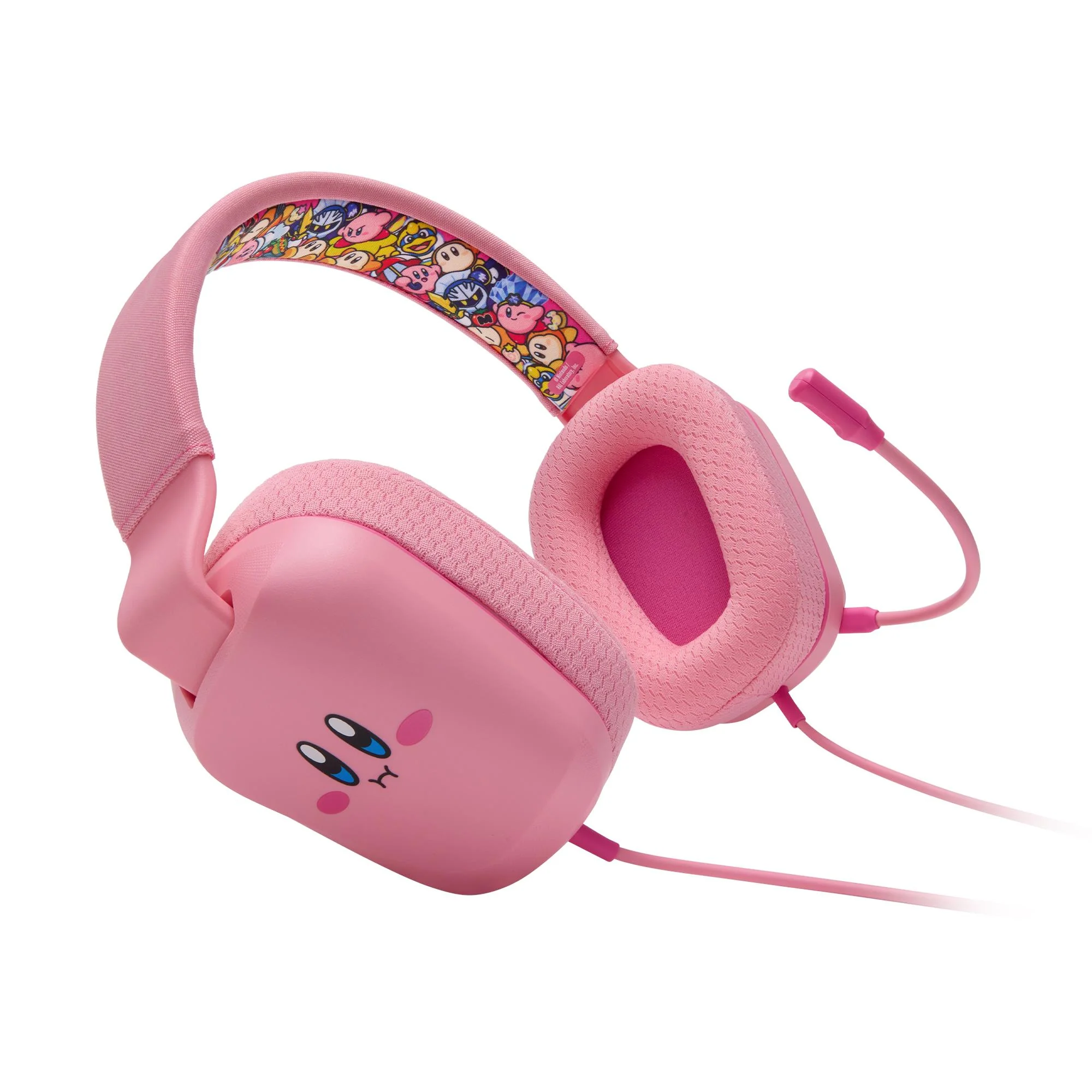 PowerA Wired Stereo Headset for Nintendo Switch (Kirby Mouthful Mode) - Image 6