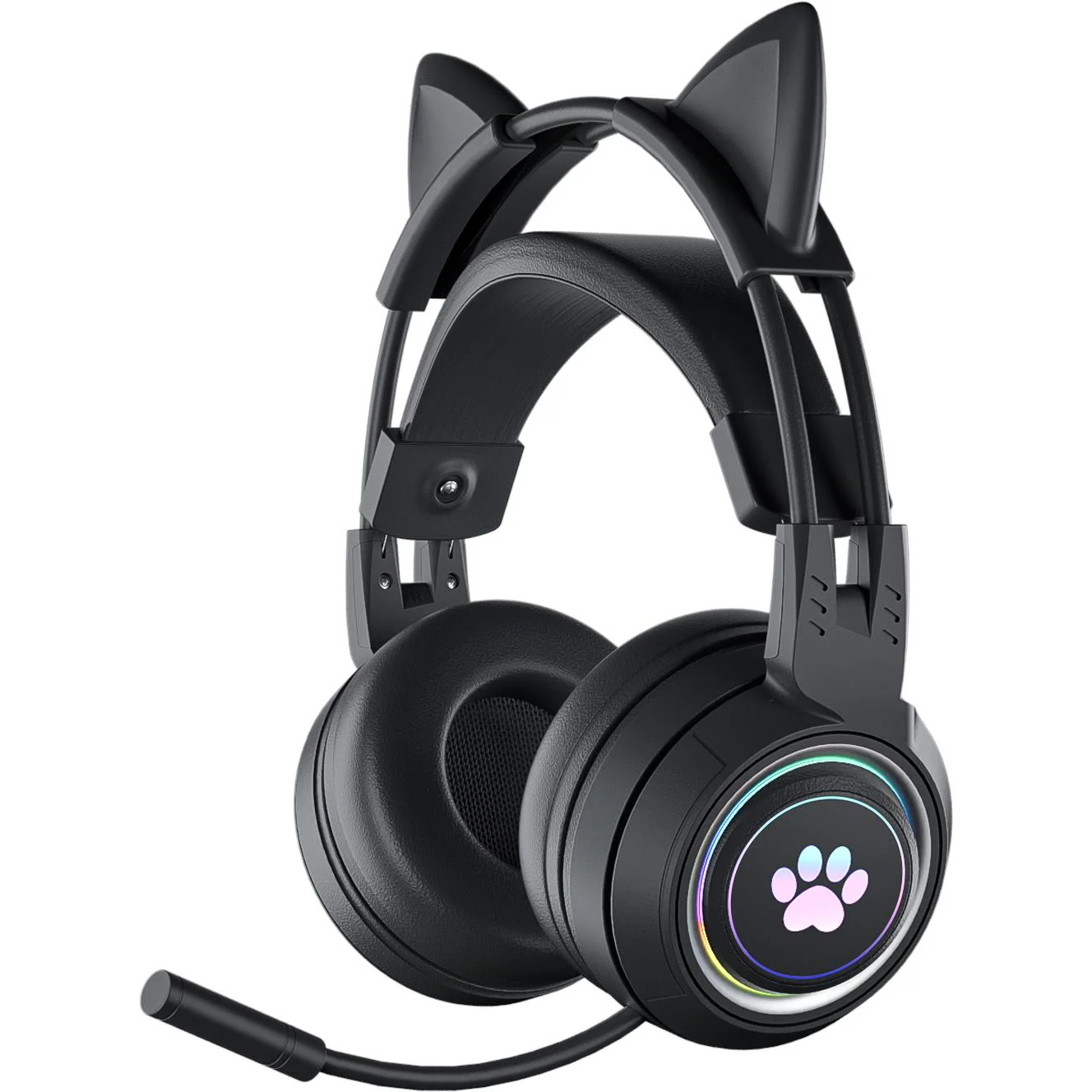 PowerPlay Cat RGB Gaming Headset (Black)