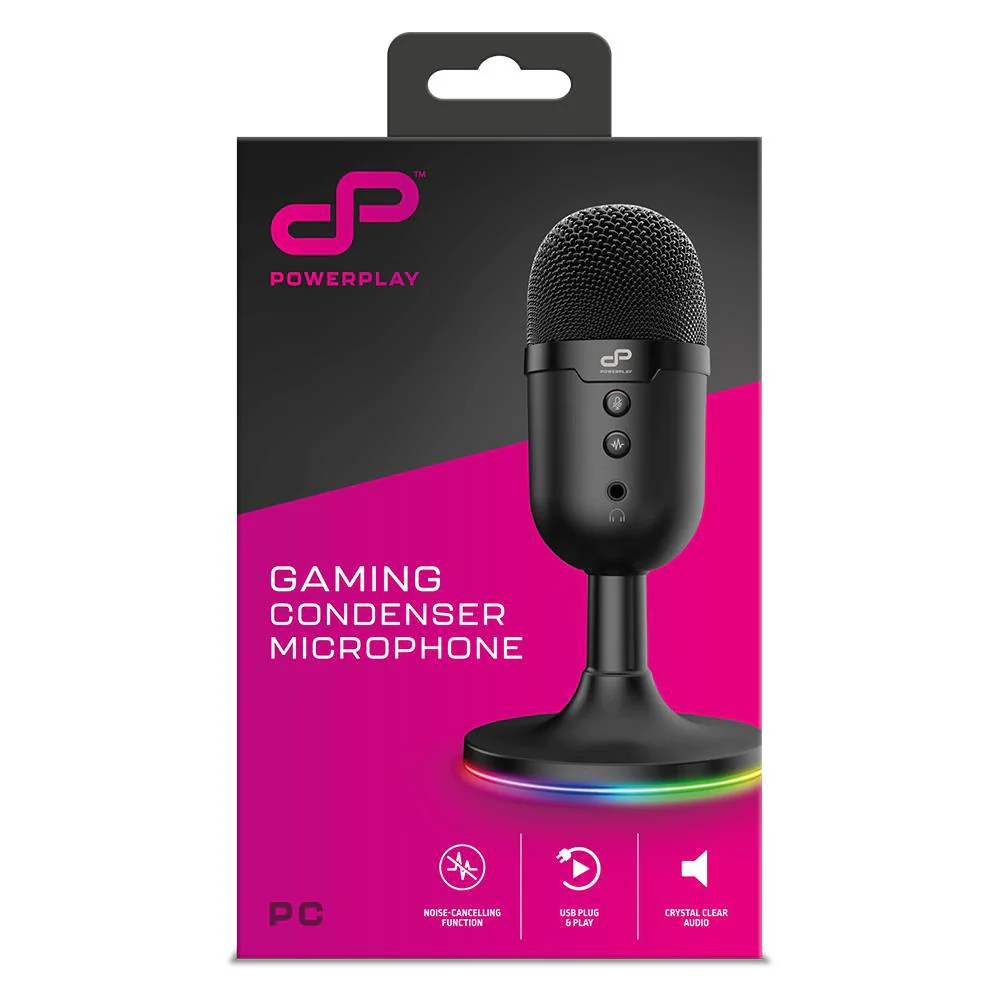 PowerPlay Gaming Condenser Microphone (Black) - Image 2