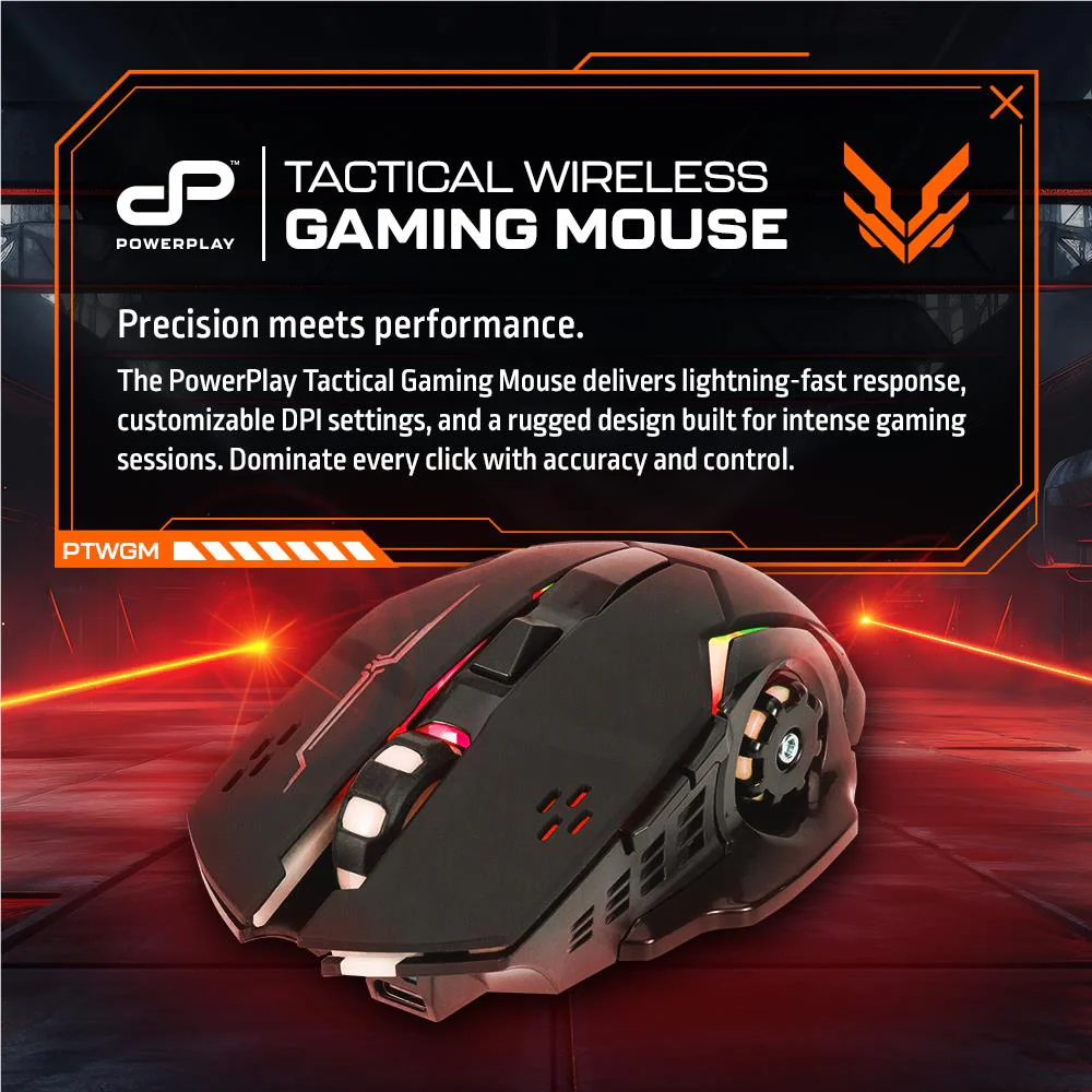 PowerPlay Tactical Wireless Gaming Mouse - Image 3