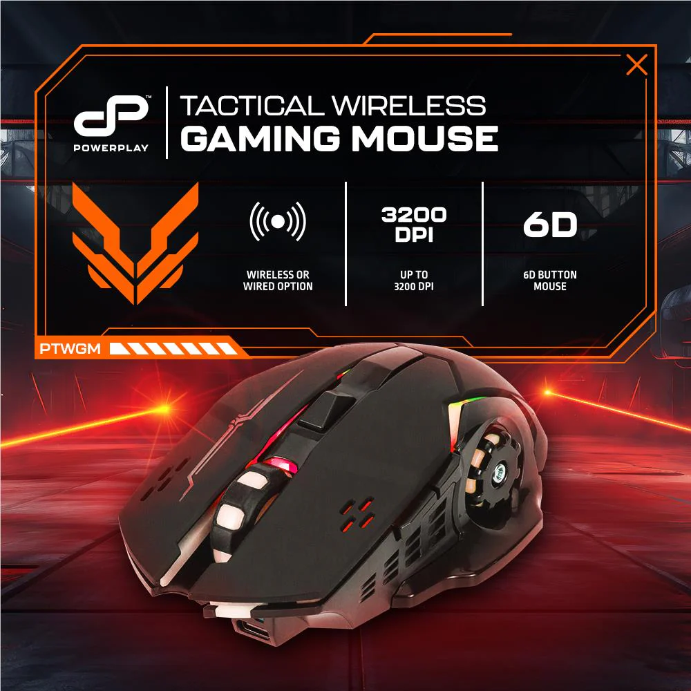 PowerPlay Tactical Wireless Gaming Mouse - Image 4