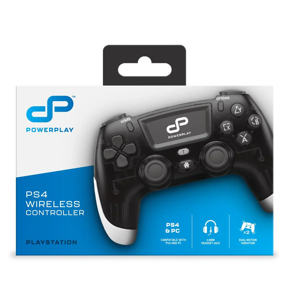 PowerPlay Wireless Controller for PS4 (Translucent Black) - Image 4