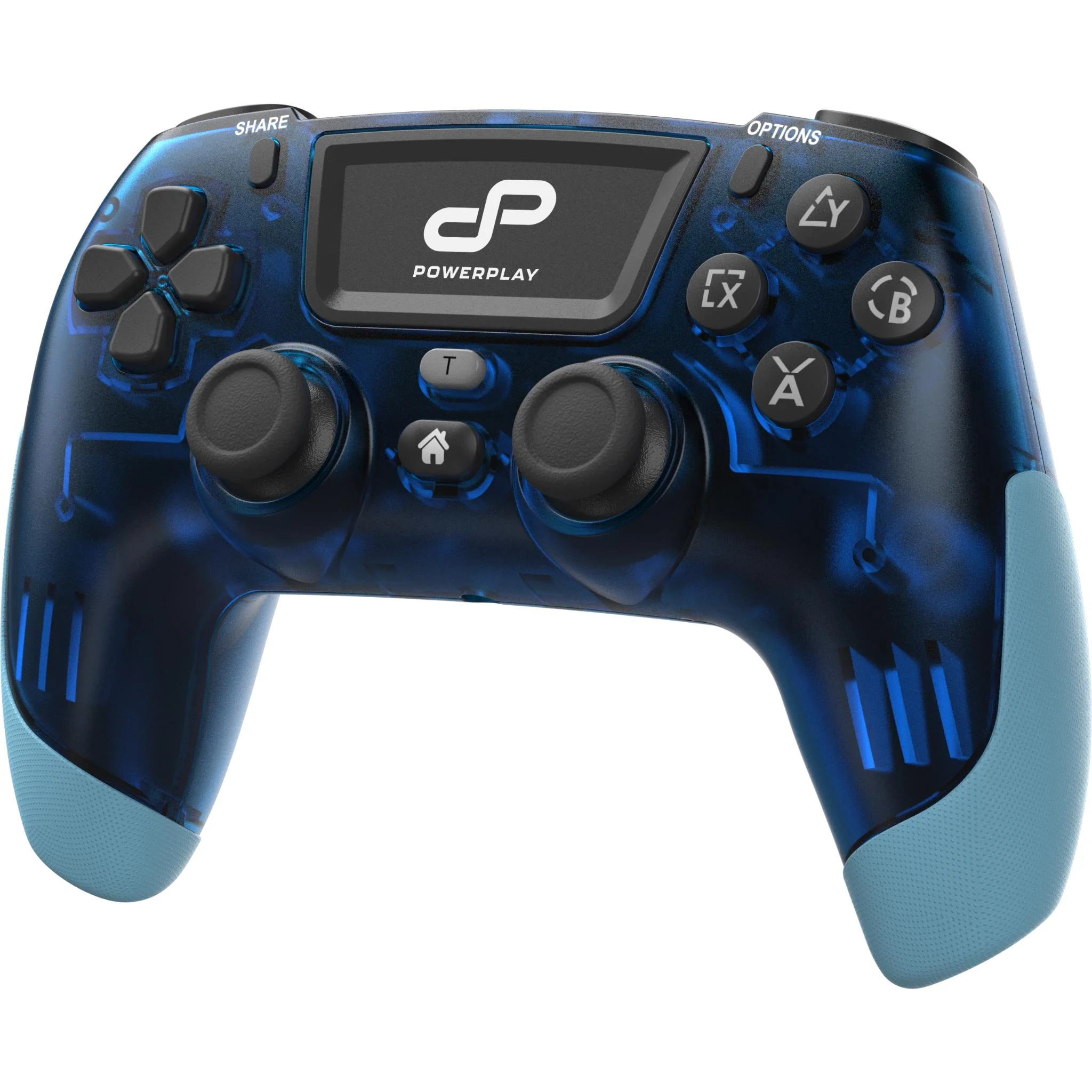 PowerPlay Wireless Controller for PS4 (Translucent Blue) - Image 3