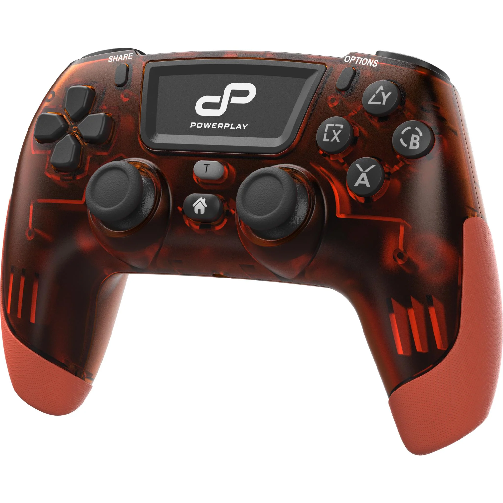 PowerPlay Wireless Controller for PS4 (Translucent Red) - Image 3