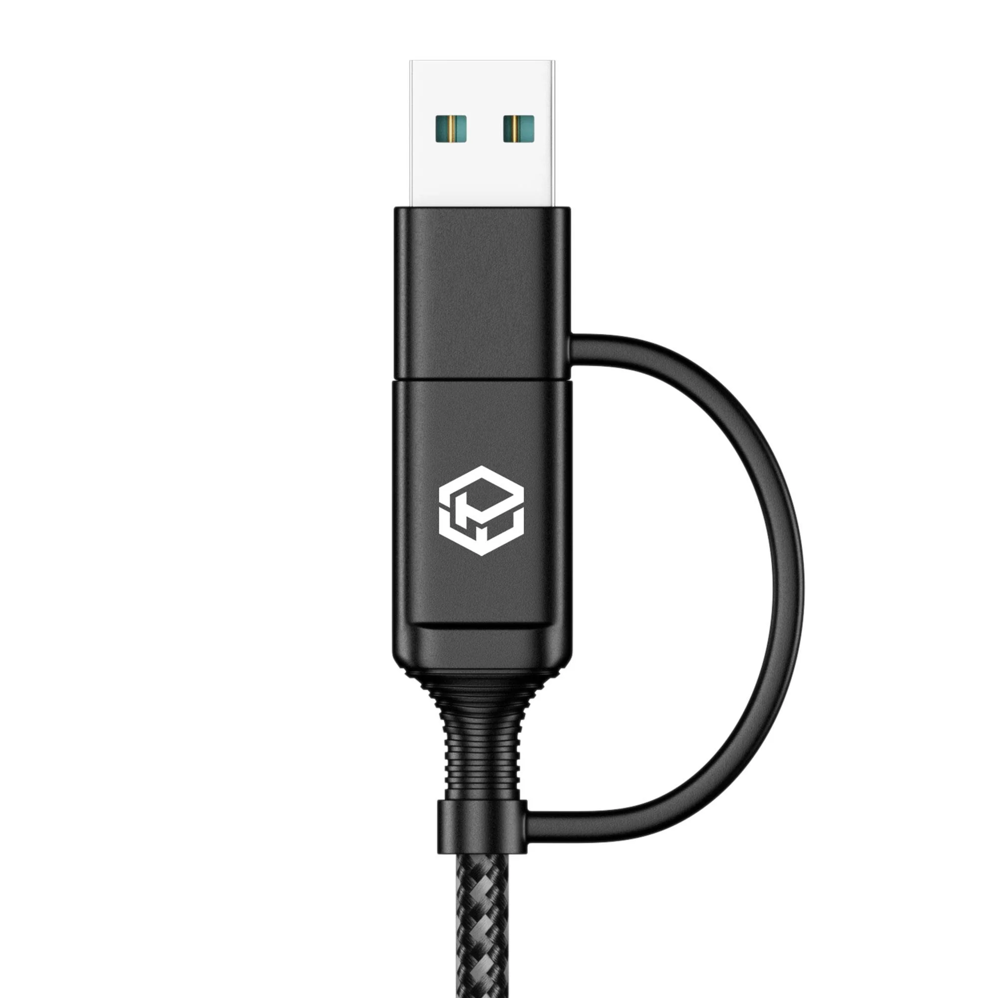 Powerwave 2-in-1 2m USB-C Charging Cable with USB-A Adapter for Nintendo Switch 2 - Image 4